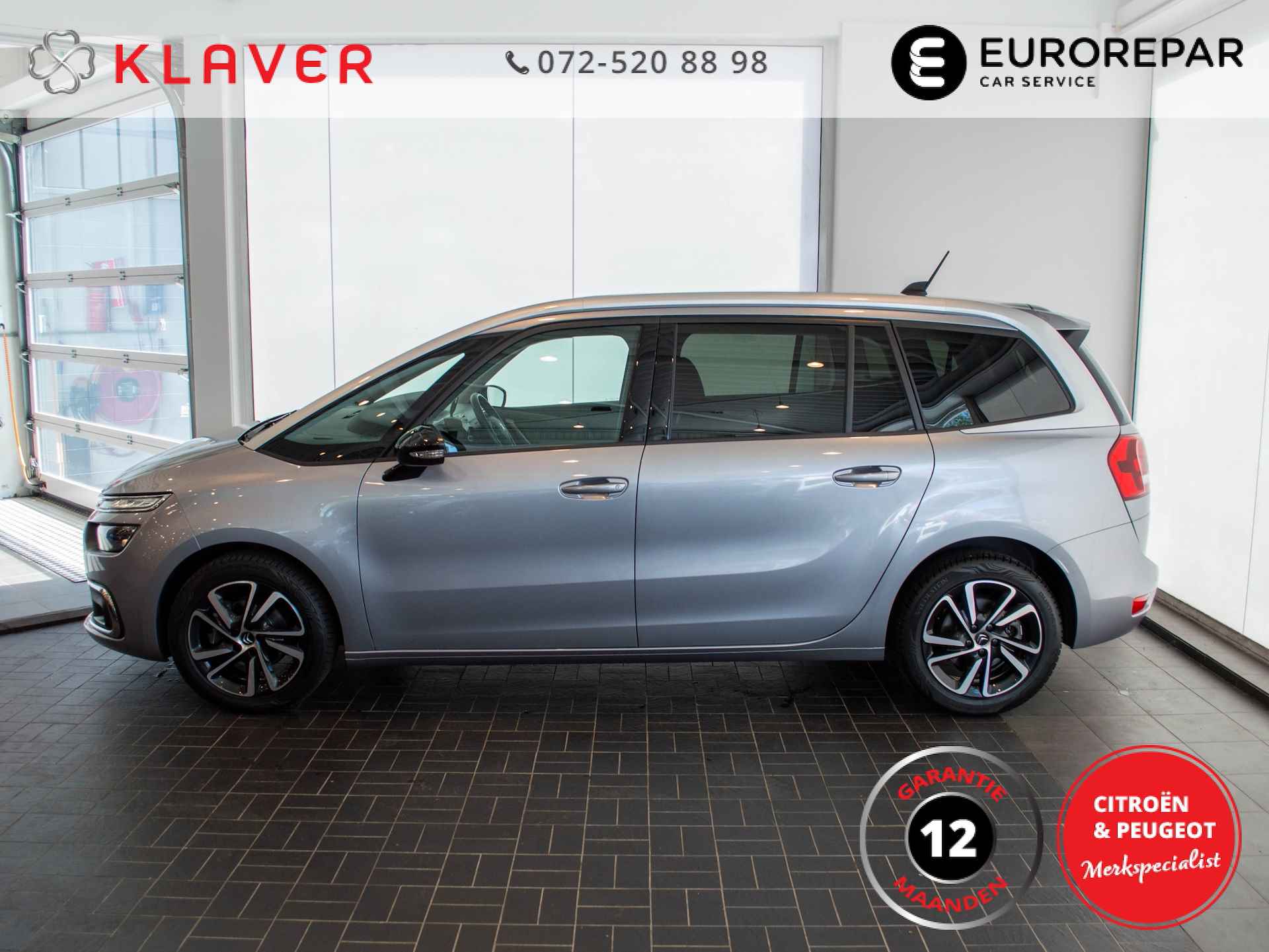 Citroen Grand C4 SpaceTourer 130PK Shine Automaat | Camera | 7 Pers | Dab+ | Navi | PDC v+a - 4/40