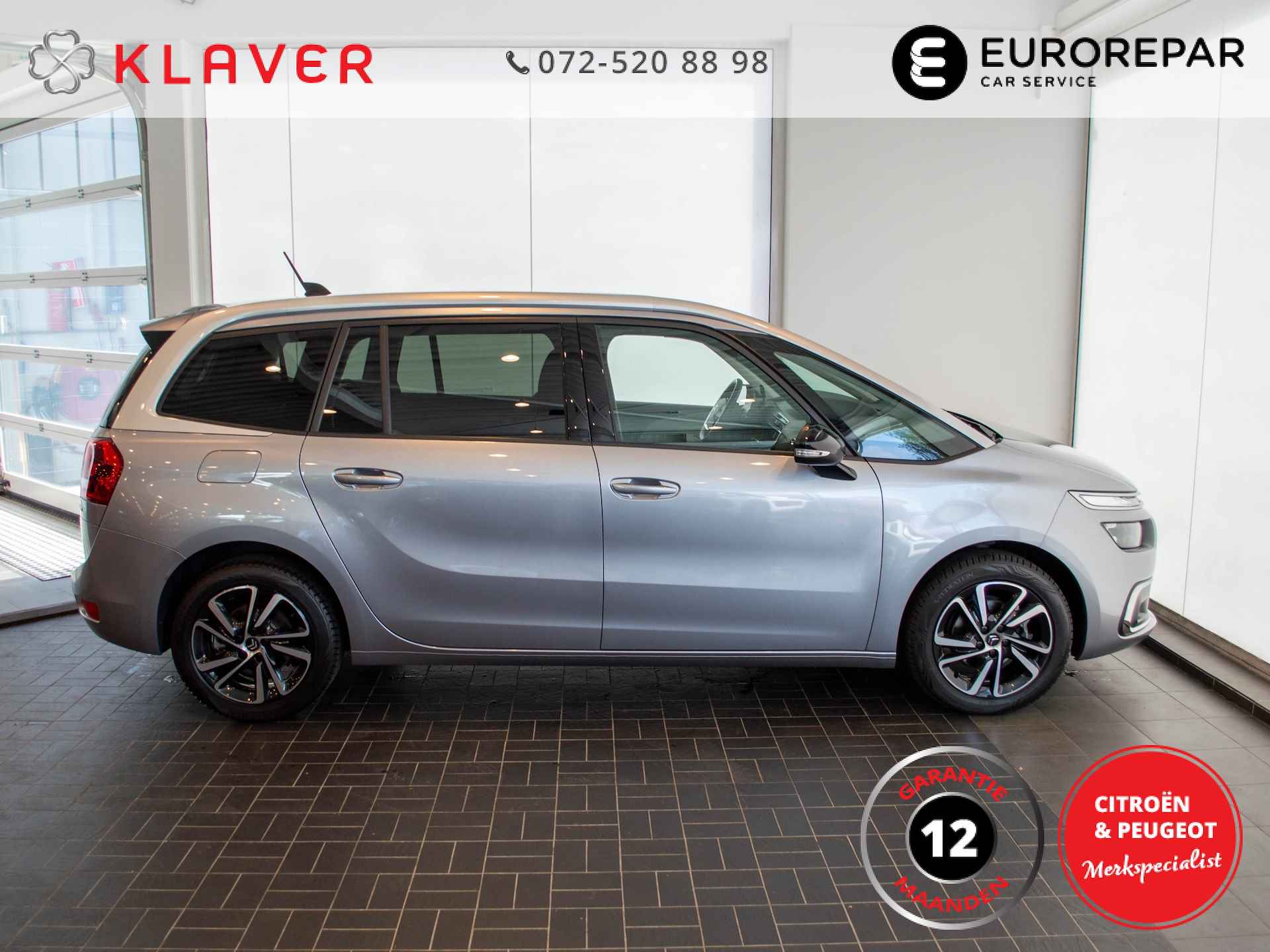 Citroen Grand C4 SpaceTourer 130PK Shine Automaat | Camera | 7 Pers | Dab+ | Navi | PDC v+a - 7/40