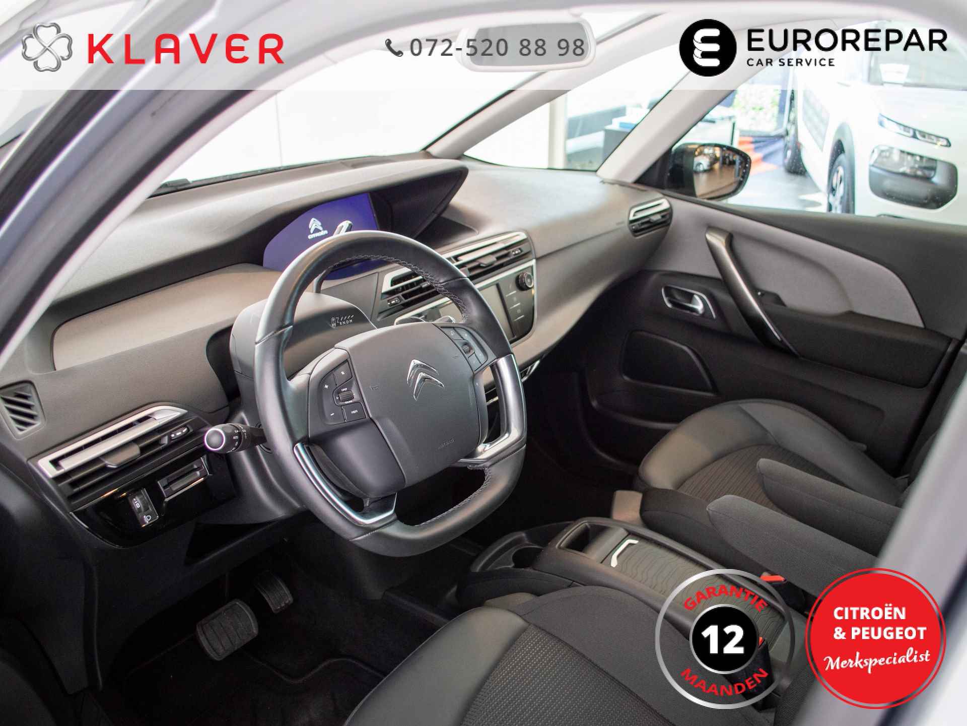 Citroen Grand C4 SpaceTourer 130PK Shine Automaat | Camera | 7 Pers | Dab+ | Navi | PDC v+a - 20/40