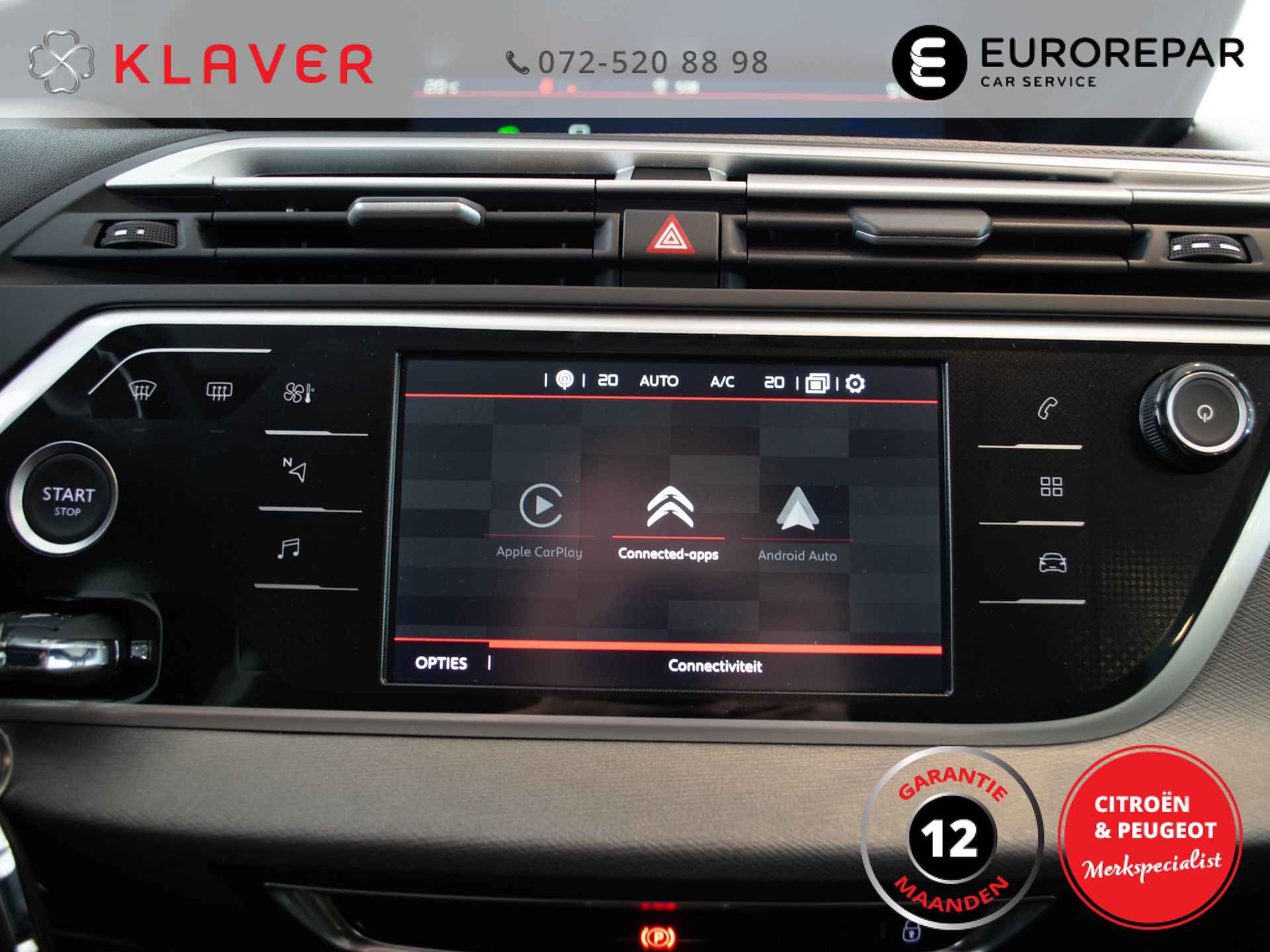 Citroen Grand C4 SpaceTourer 130PK Shine Automaat | Camera | 7 Pers | Dab+ | Navi | PDC v+a - 35/40