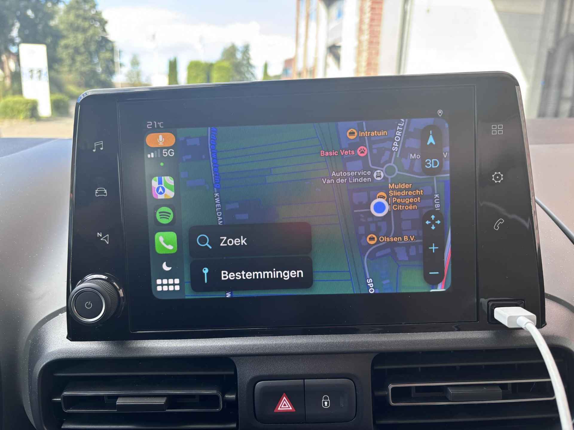 Citroën Berlingo MPV Feel Pack 1.2 Turbo 130pk EAT8 AUTOMAAT | CAMERA | CLIMA | CRUISE | APPLE CARPLAY / ANDROID AUTO | DAB+ - 37/57