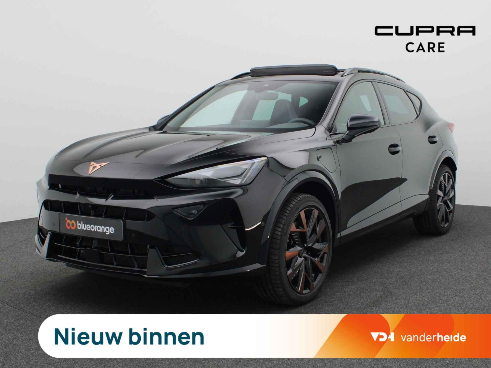 CUPRA Formentor 1.5 TSI e-Hybrid VZ Performance 272PK DSG matrix led, trekhaak, schuif-kanteldak, vollederen bekleding, 360gr. camera, adaptive cruise, side assist, elek. verstelbare voorstoel, virtual pedal, keyless, 19" lichtmetaal