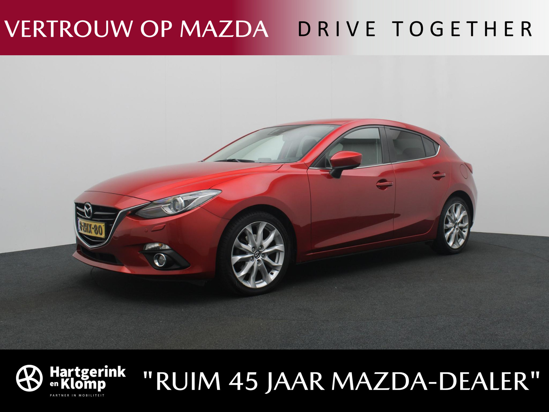 Mazda 3 2.0 SkyActiv-G GT-M automaat met afneembare trekhaak : dealer onderhouden