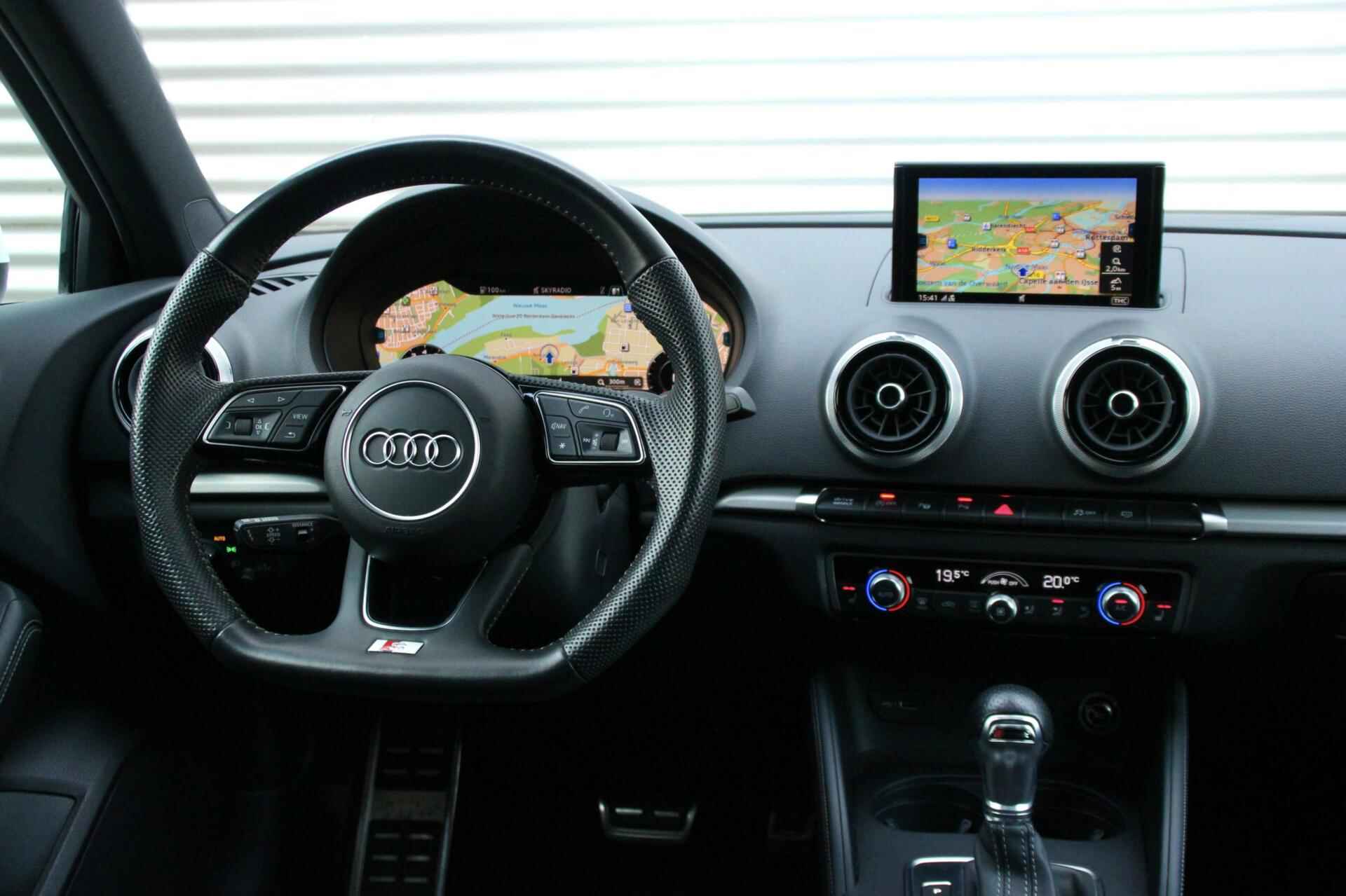 Audi A3 Limousine 35 TFSI 3x S Line Automaat 150 PK |PANO, VIRTUAL, CARPLAY, ACC, STOELVERWARMING + MASSAGE, CAMERA, PDC, LED| - 7/30