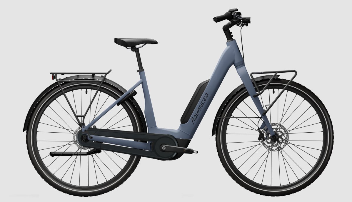 Advanced Ebike Das Original URBAN Plus Wave 50 / Steel Blue Act Pl. 50 / 545 / Lage instap Steel Blue 50cm 2025