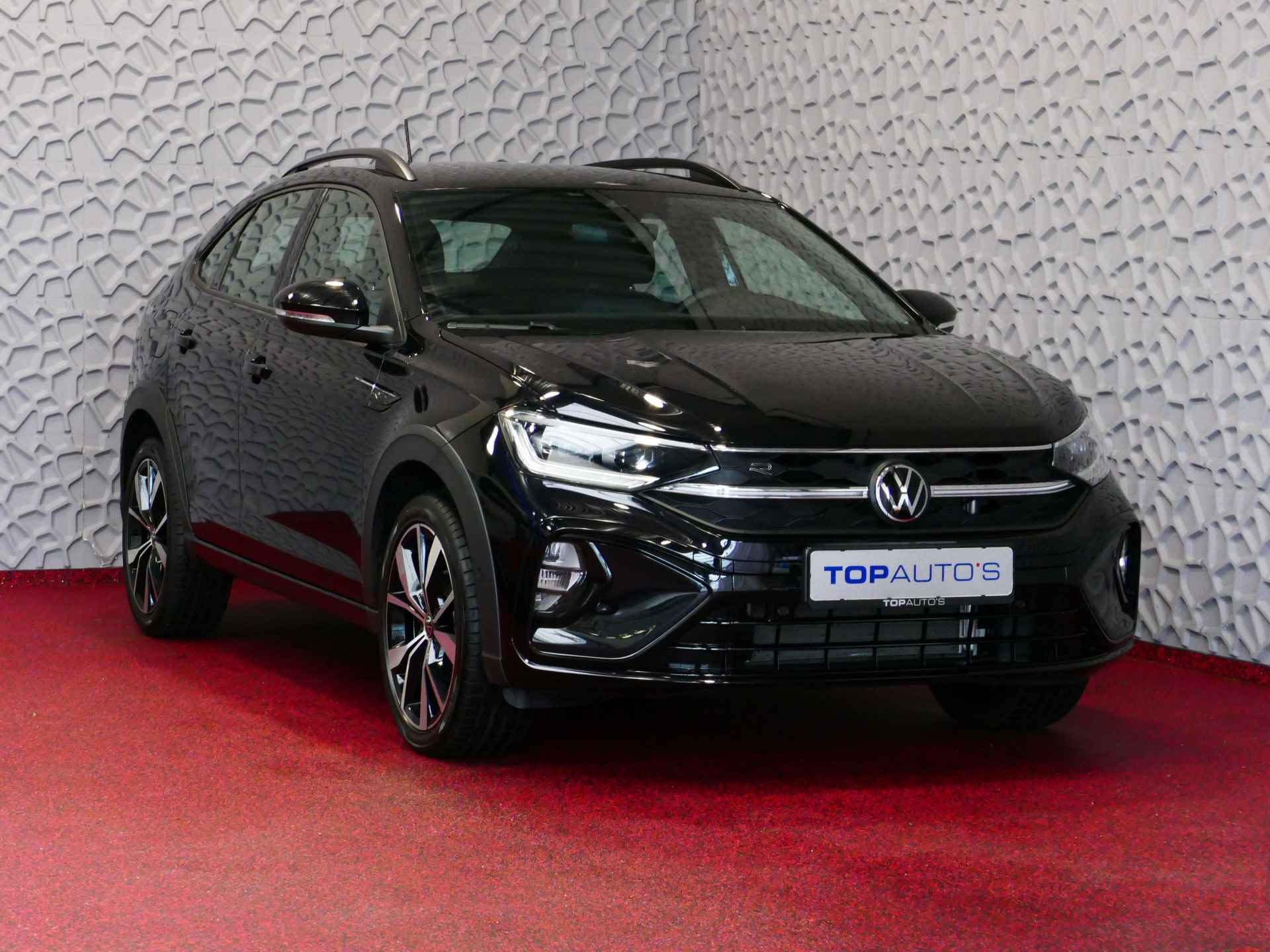 Volkswagen Taigo 1.5 TSI 150PK R-LINE BLACK PACK LED.GRILL CARPLAY NAVI CAMERA 18''LMV VIR.COCKPIT LED STOELVERW. KEYLESS 02/2024 70 BIJNA NIEUWE VOLKSWAGEN'S UIT VOORRAAD LEVERBAAR - 44/73