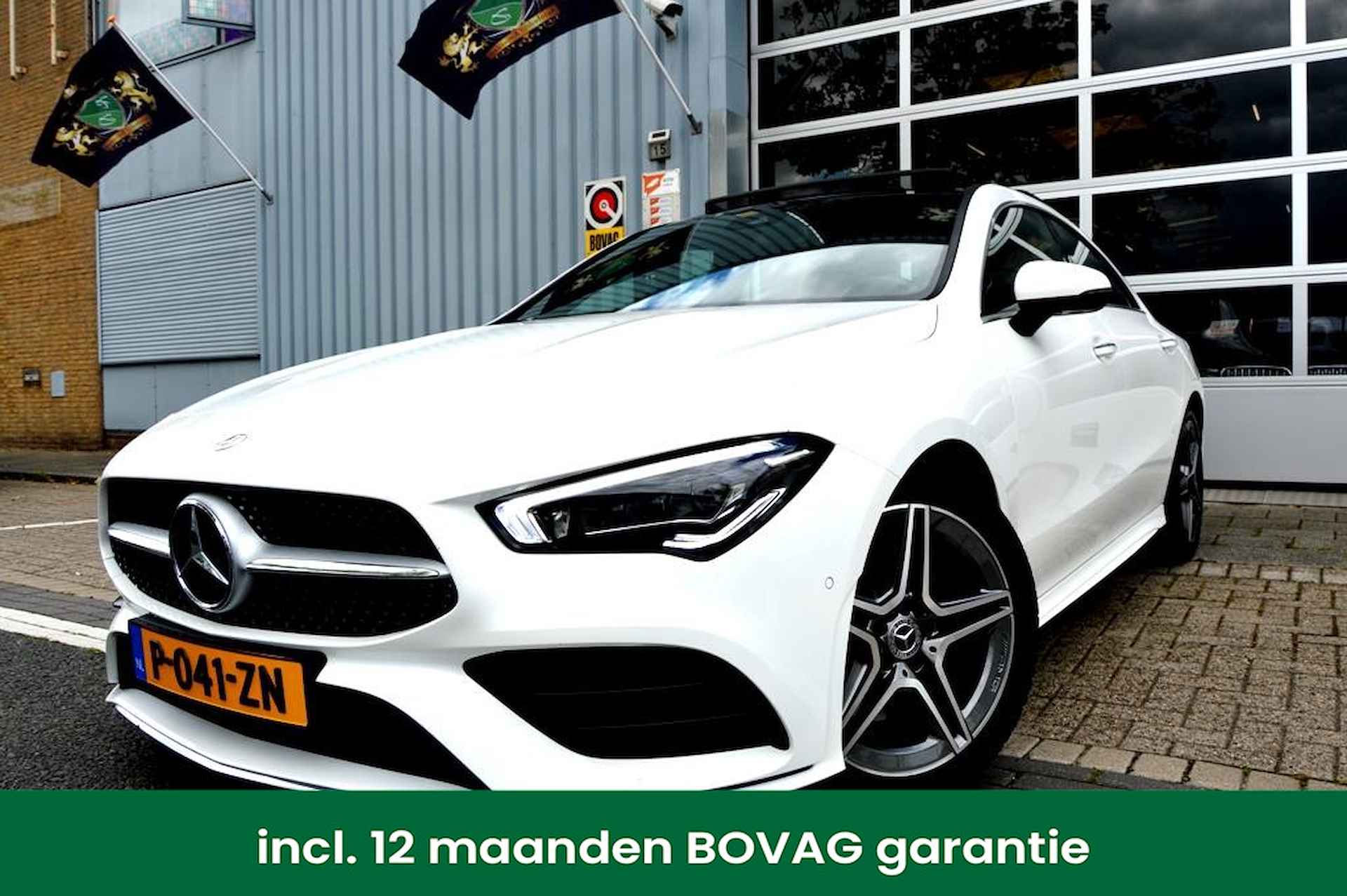 Mercedes-Benz CLA-klasse 200 AMG LEER/NAV/PANO/&-Night SFEER - 4/48