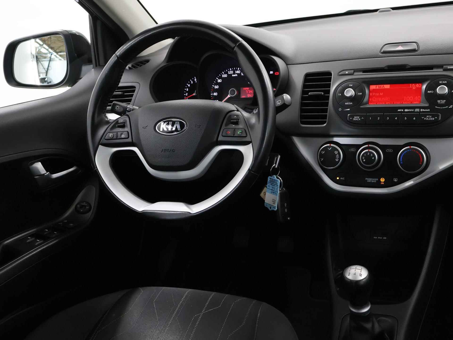 Kia Picanto 1.0 CVVT BusinessLine | Airco | Bluetooth | Centrale Vergrendeling met Afstandsbediening | Elektrische Ramen Voor en Achter | - 10/31