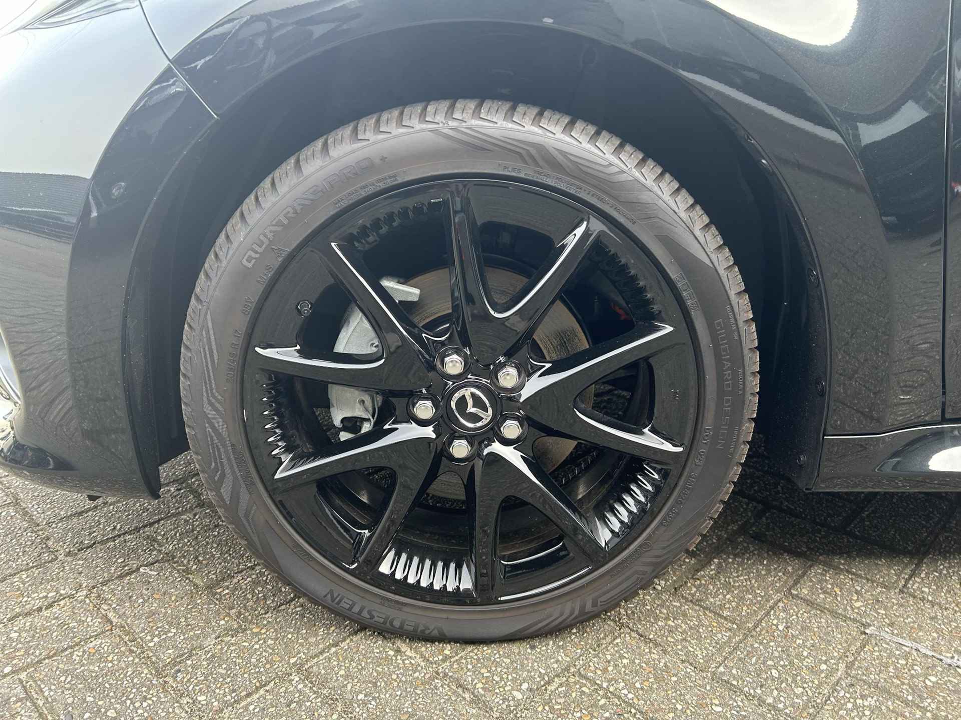 Mazda 2 Hybrid 1.5 Homura Plus Duurste uitvoering | Kop-er-Af-Voordeel! | Full Options | Panoramadak | Leder Stof | All Season banden | Rijklaar inclusief 36 mnd Garantie! | - 26/29