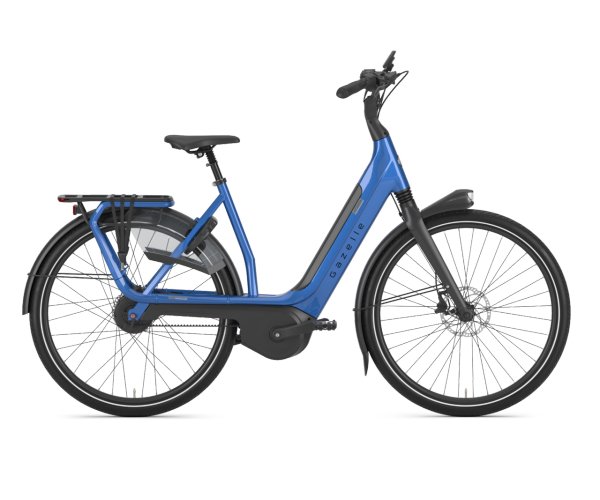 GAZELLE Avignon HMB Belt Test e-bike Demo Dames Tropical Blue Glans 53cm 2023