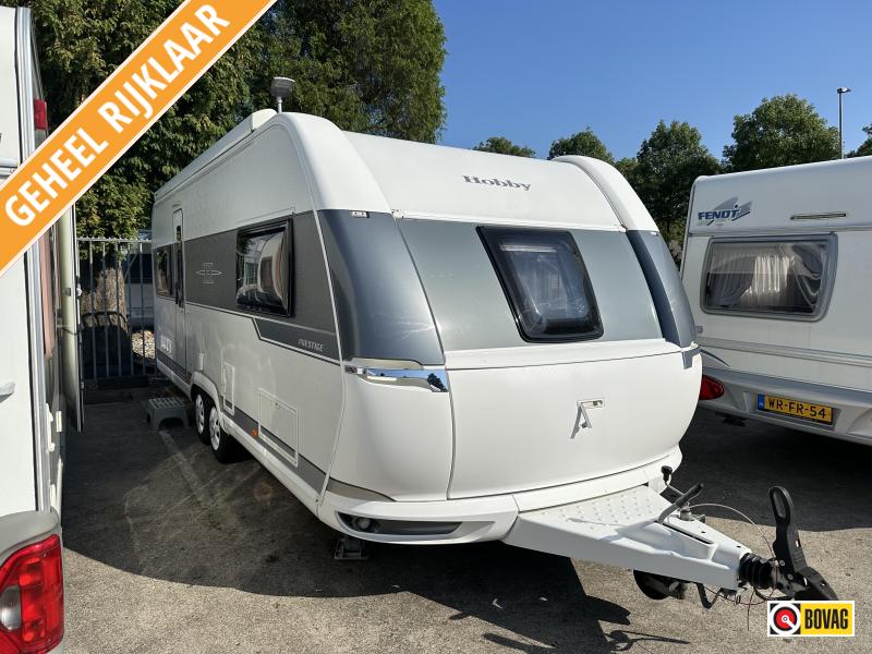 Hobby Prestige 620 CL +mover+levelsysteem+tent