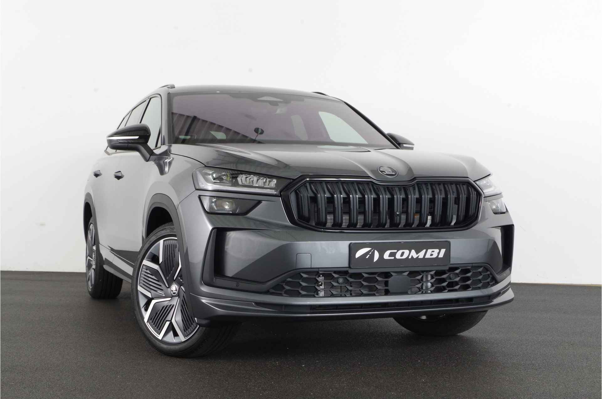 ŠKODA Kodiaq 1.5 TSI PHEV Sportline Business > Direct leverbaar! Graphite Grey | Trekhaak... Lease ook mogelijk! - 5/35