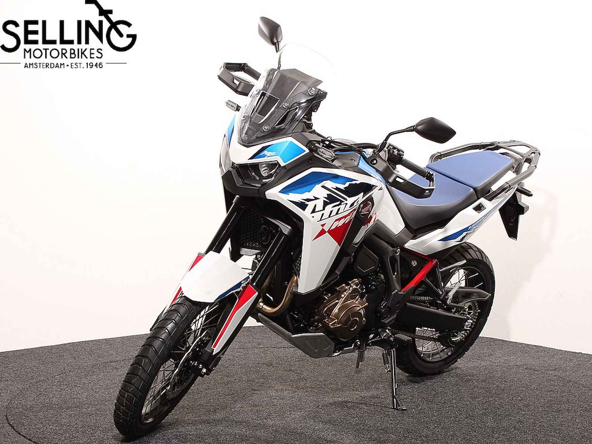 Honda CRF 1100 DCT ES Tricolor NHB53H Pearl Glare White - 3/7