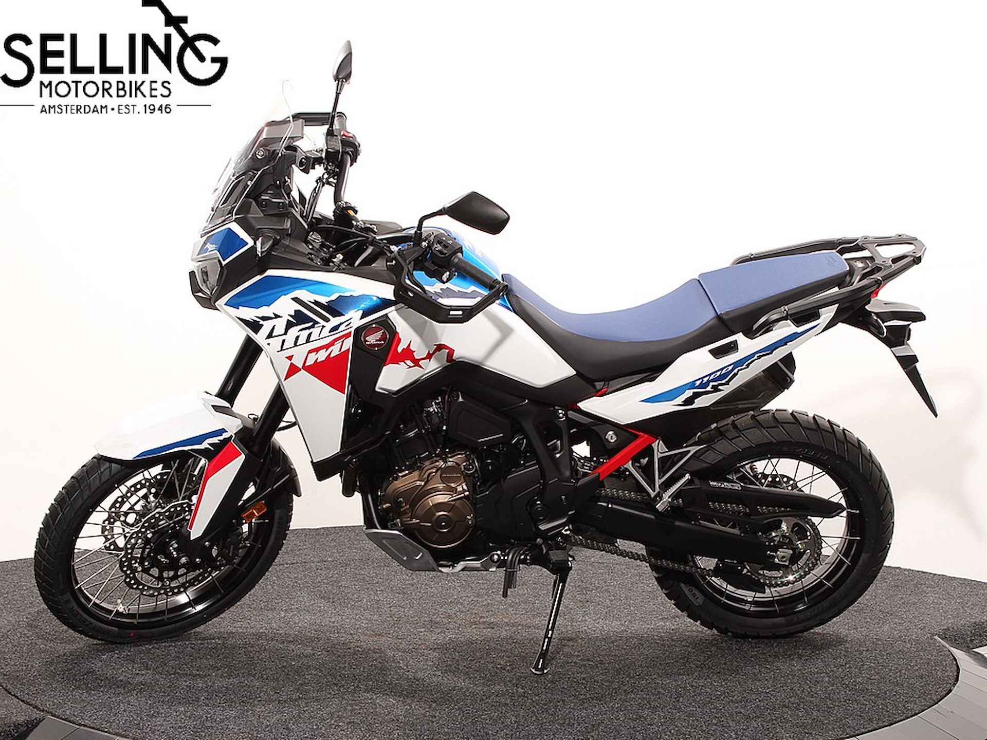 Honda CRF 1100 DCT ES Tricolor NHB53H Pearl Glare White - 4/7