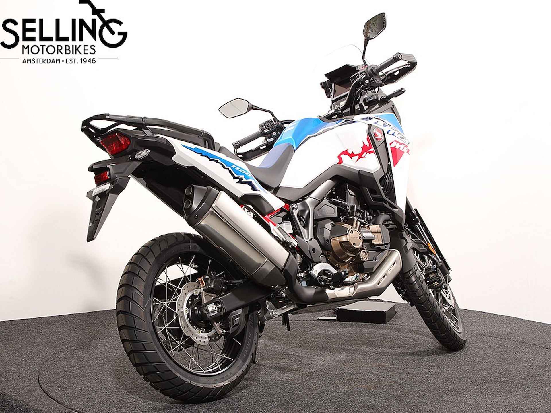 Honda CRF 1100 DCT ES Tricolor NHB53H Pearl Glare White - 6/7