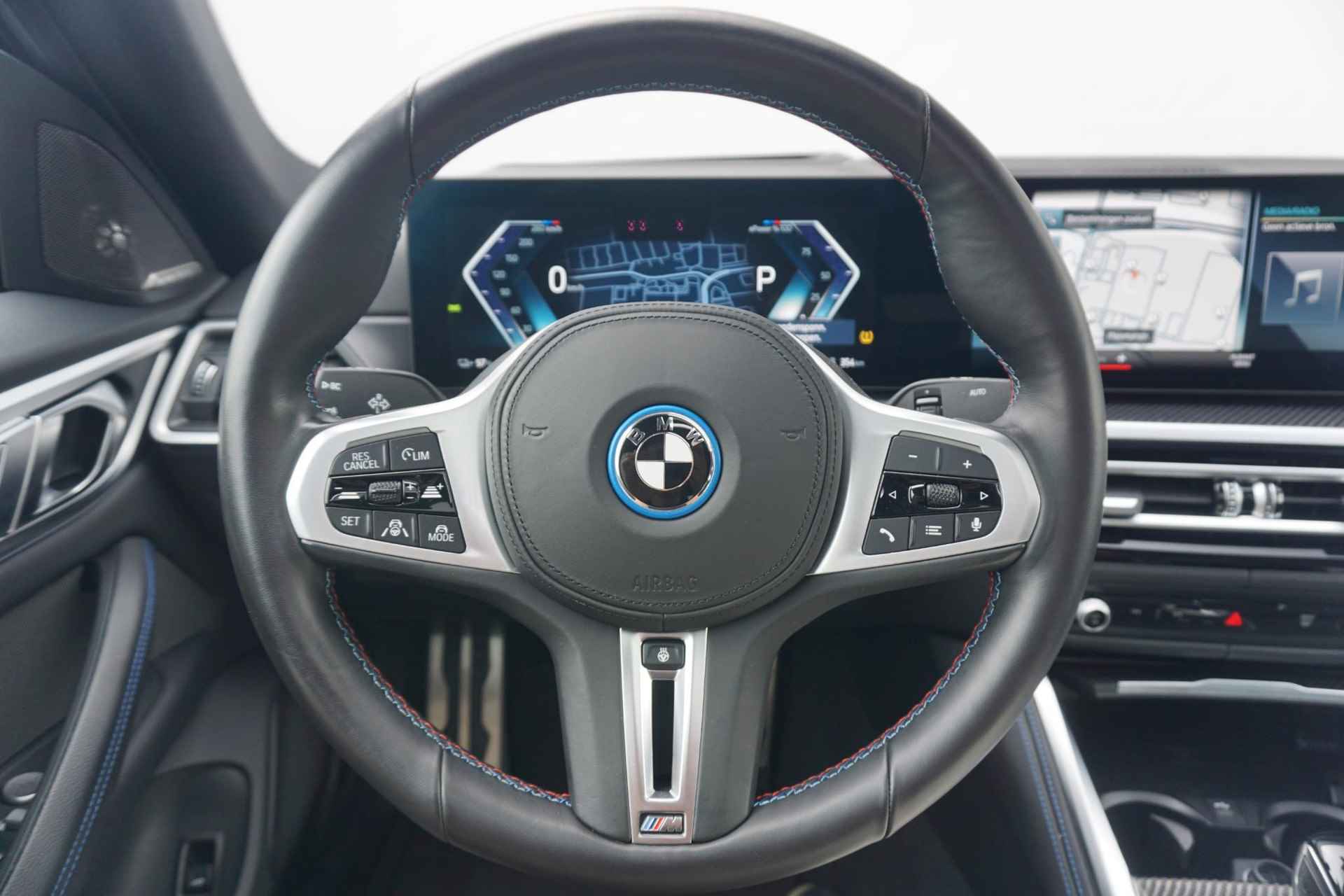 BMW i4 M50 Gran Coupe i4 M50 High Executive 20'' / M Performance / Harman Kardon / Laserlight / Adaptief onderstel - 10/39