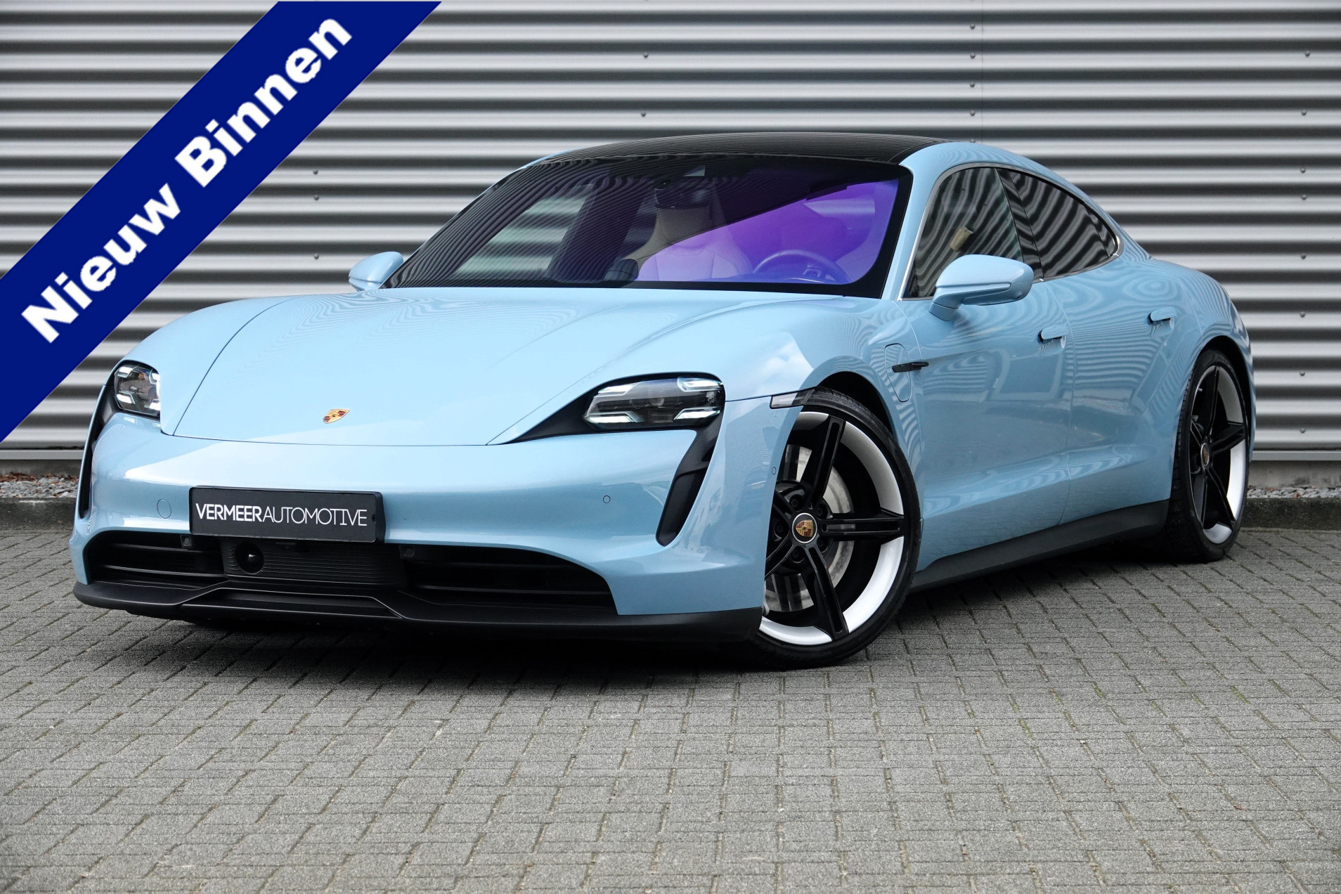 Porsche Taycan 4S 79 kWh NP 150.000! | IJSBLAUW | Sport Chrono | Pano | Warmtepomp | Innodrive | Bose | 360 |