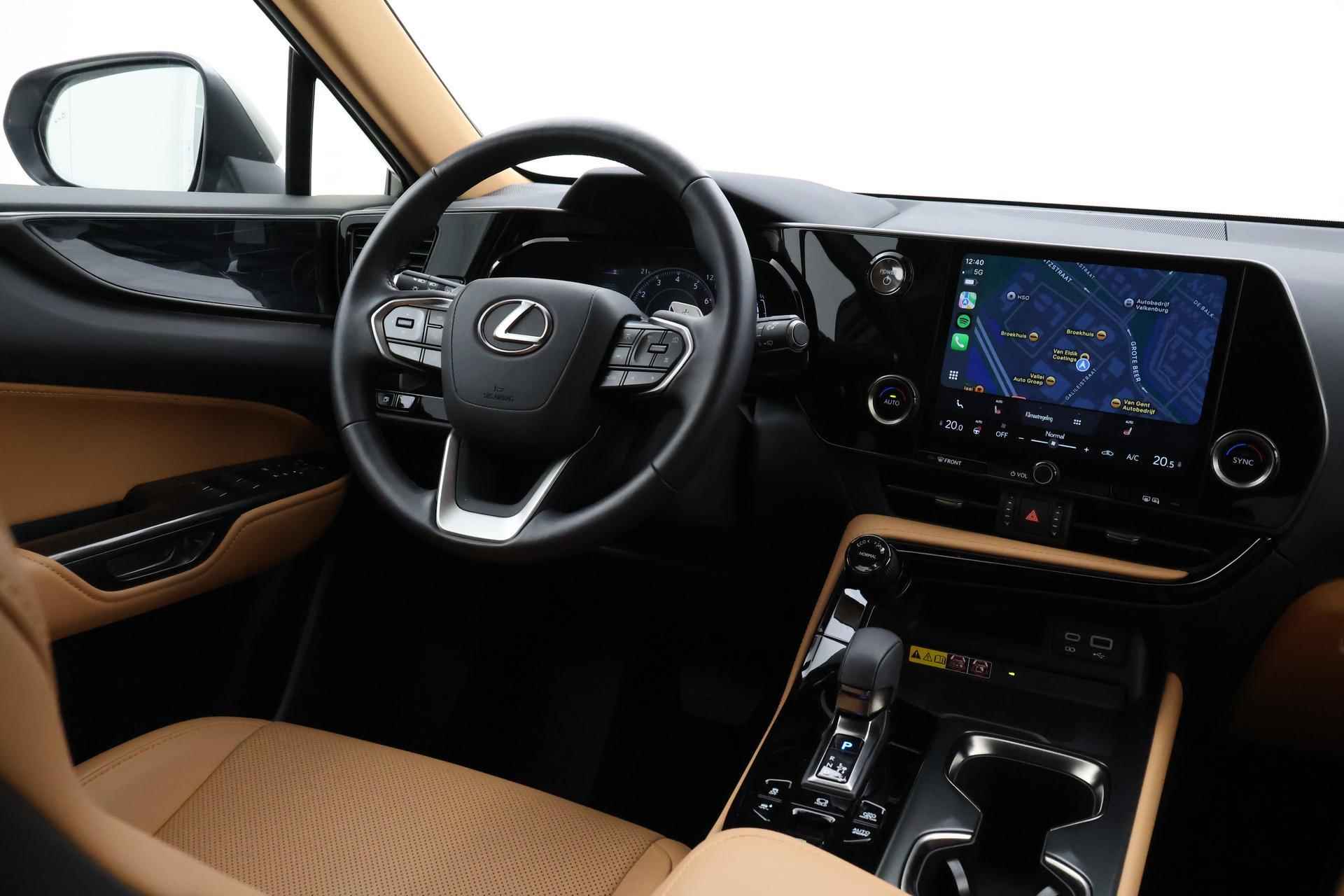 Lexus NX 450h+ AWD Luxury Line | Leder | Stoel-/stuurverwarming | Dodehoek detectie - 24/42