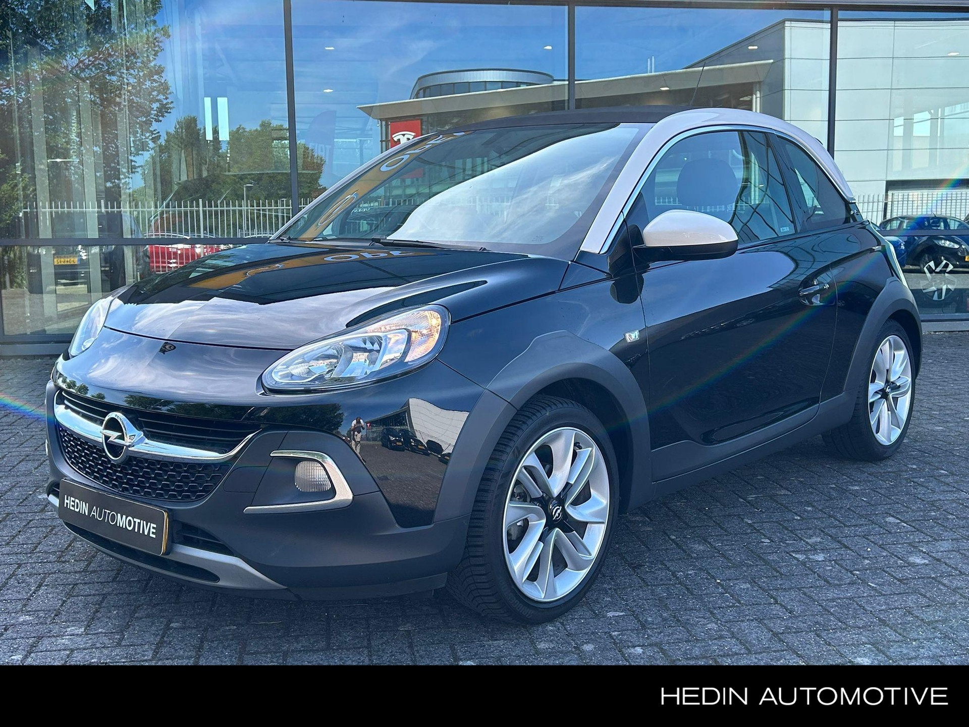 Opel ADAM 1.0 Turbo 90PK ROCKS | OPEN DAK | CLIMATE CONTROL | CRUISE CONTROL | SPORTSTOELEN | HALF LEDER | BT RADIO | LMV 17"