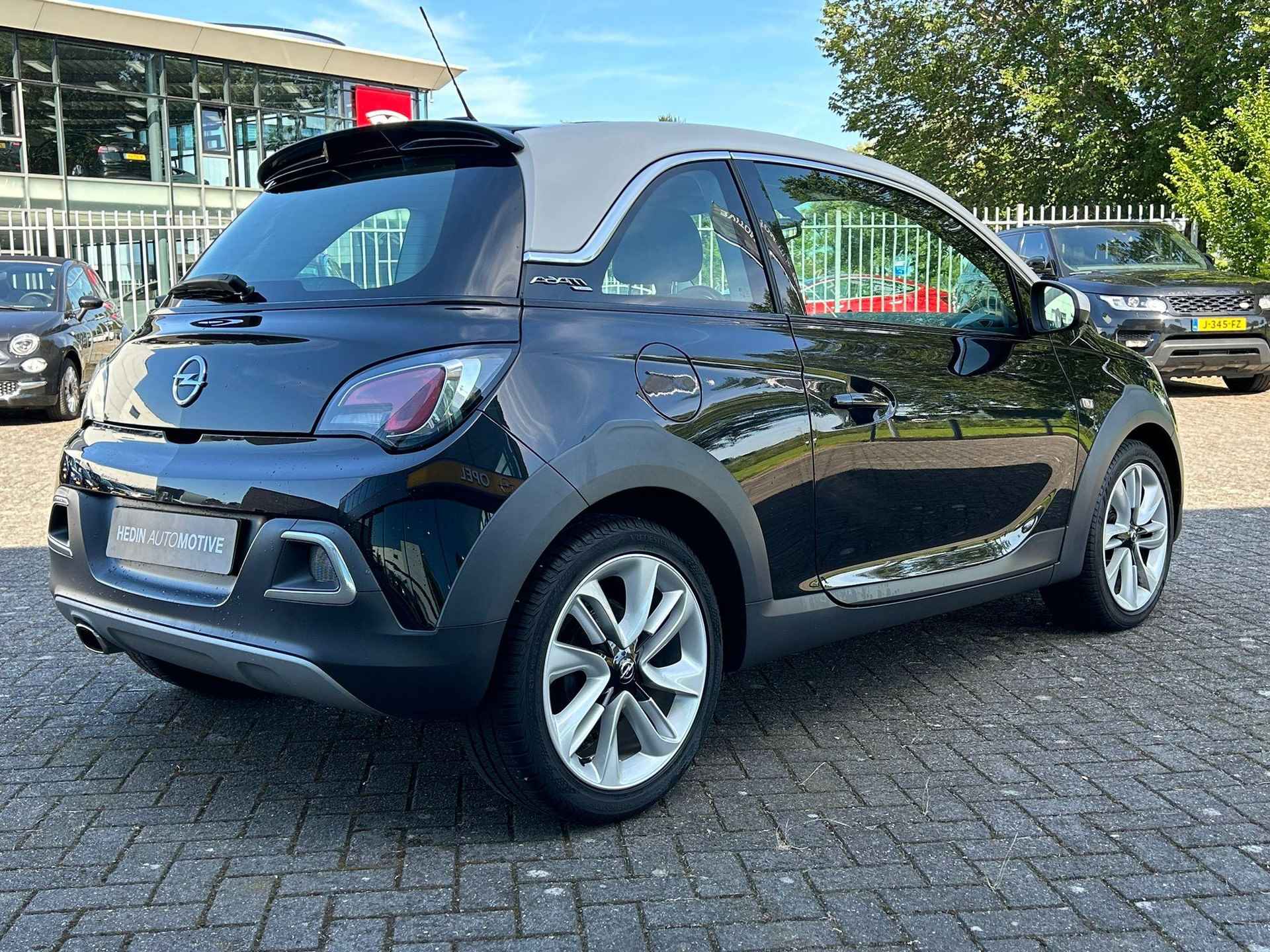 Opel ADAM 1.0 Turbo 90PK ROCKS | OPEN DAK | CLIMATE CONTROL | CRUISE CONTROL | SPORTSTOELEN | HALF LEDER | BT RADIO | LMV 17" - 2/25