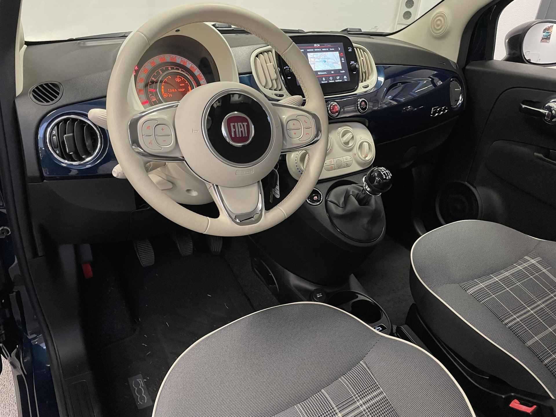 Fiat 500 1.0 Hybrid Lounge | ORG.NL | CARPLAY | NAVI | CRUISE | - 5/39