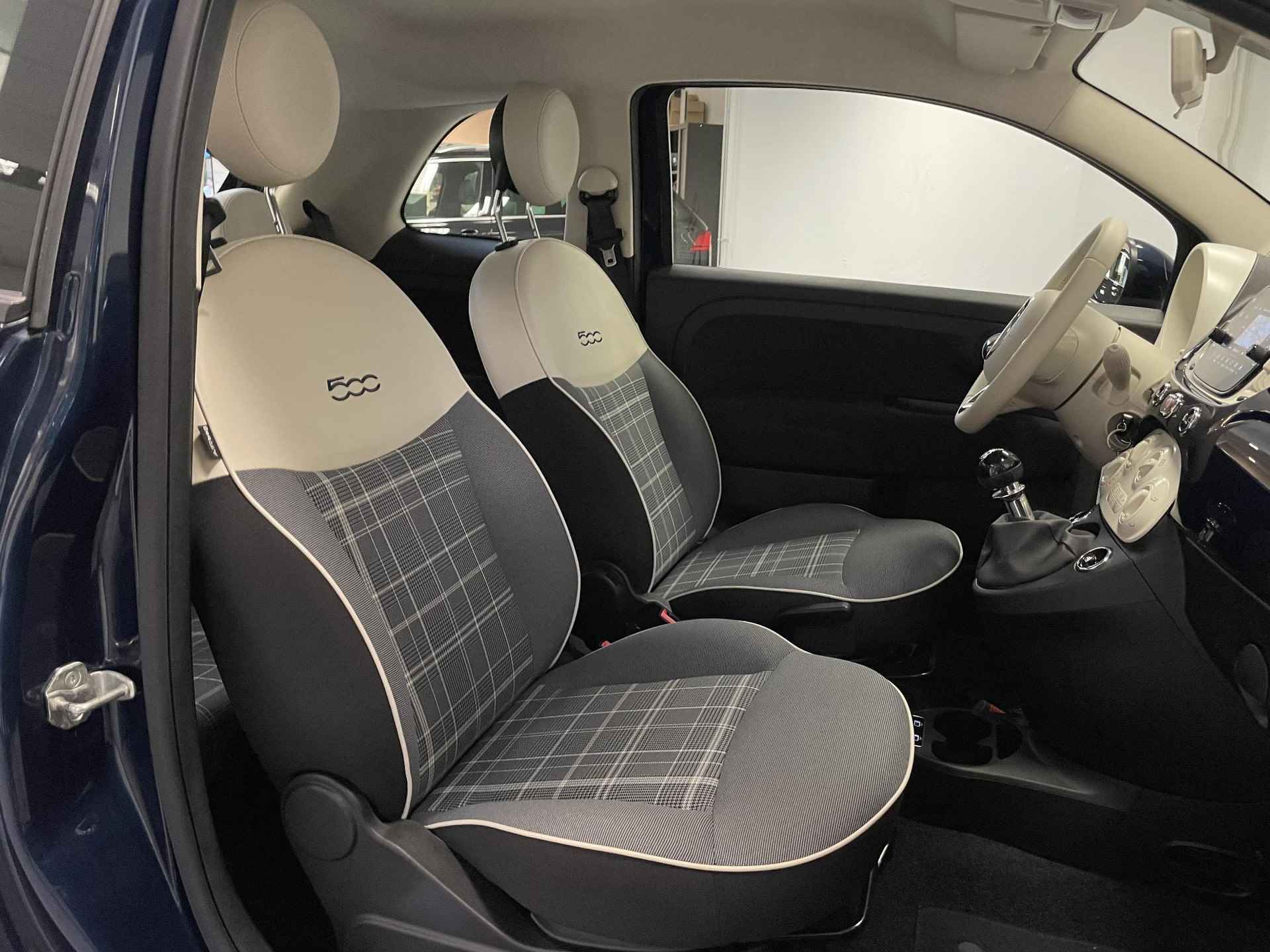 Fiat 500 1.0 Hybrid Lounge | ORG.NL | CARPLAY | NAVI | CRUISE | - 12/39