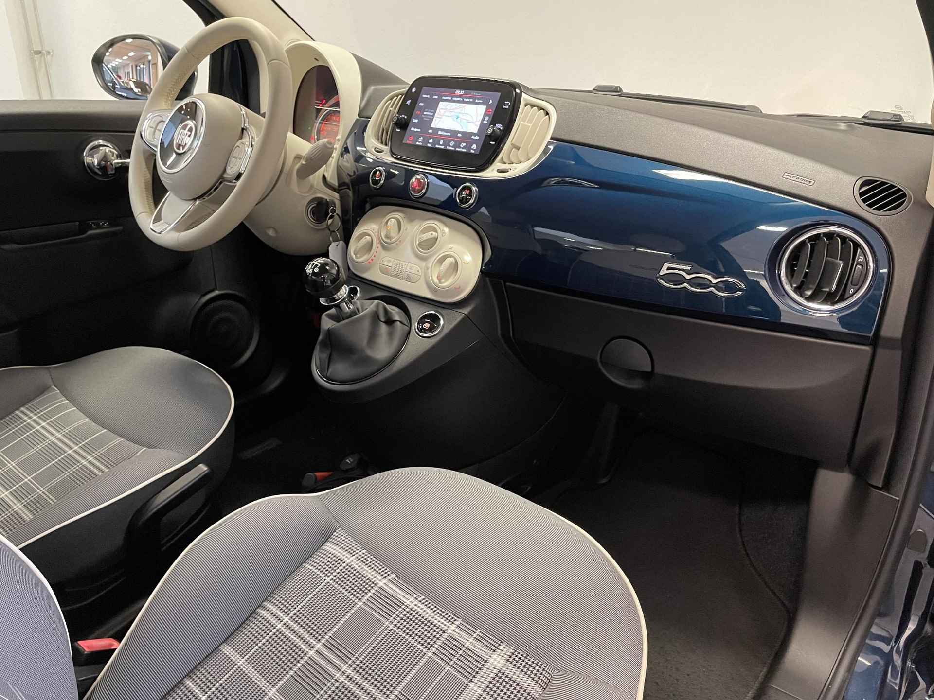 Fiat 500 1.0 Hybrid Lounge | ORG.NL | CARPLAY | NAVI | CRUISE | - 13/39