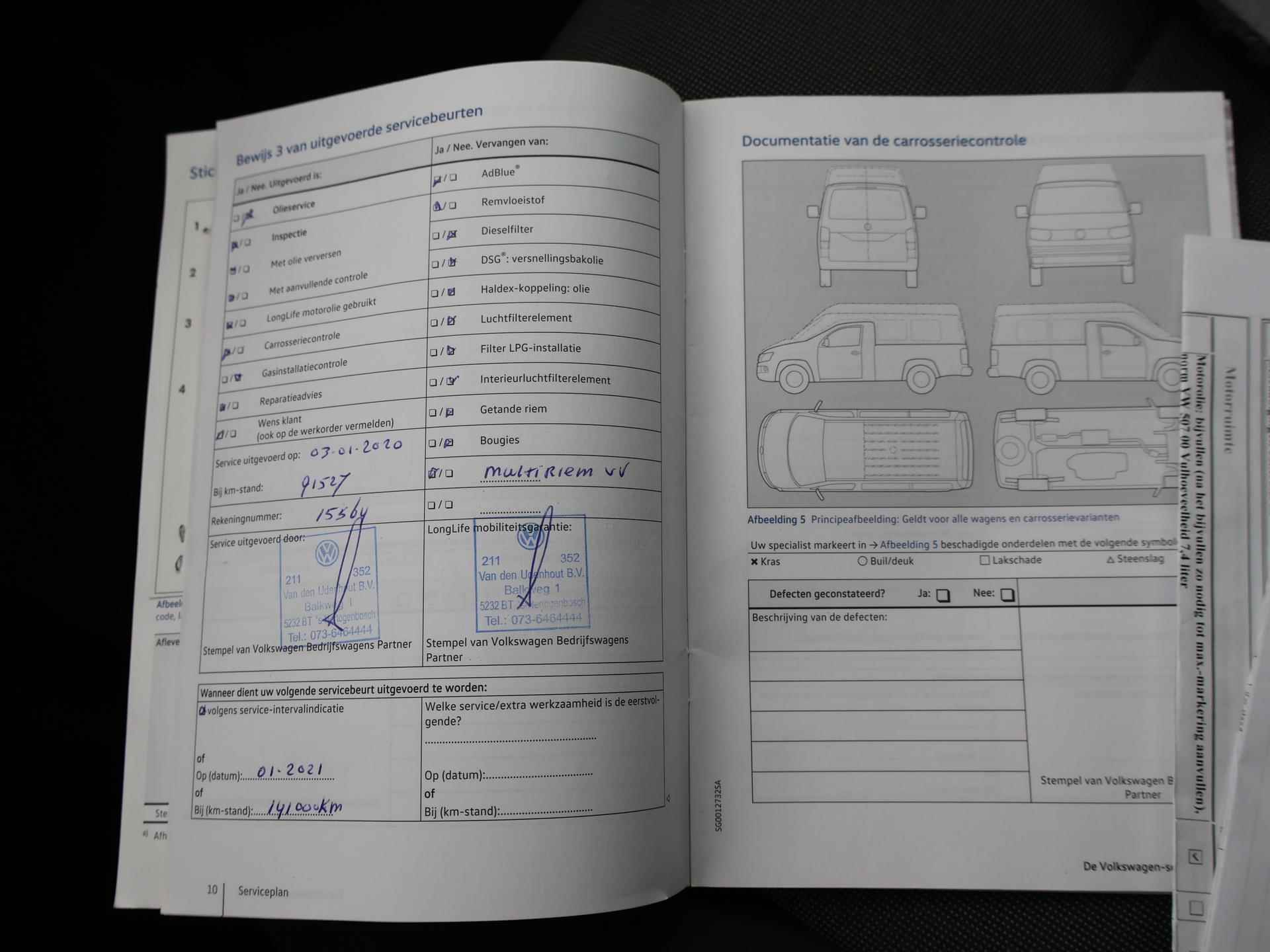 Volkswagen Transporter Kombi 2.0 TDI 150 PK L2H1 9-PERSOONS INCL. BTW EN BPM - EURO 6 - 15/31