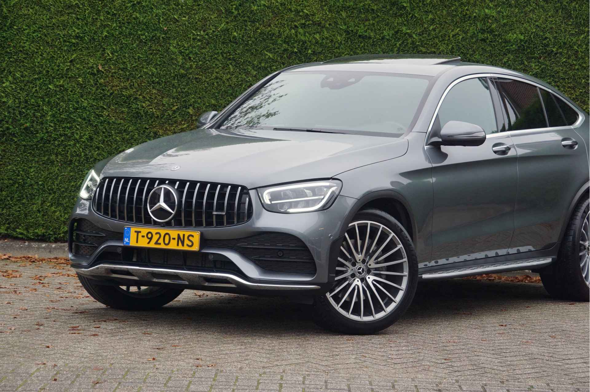 Mercedes-Benz GLC Coupé GLC 300 4M Coupé AMG Line | Schuifdak Distronic Dodehoek Keyless - 13/60