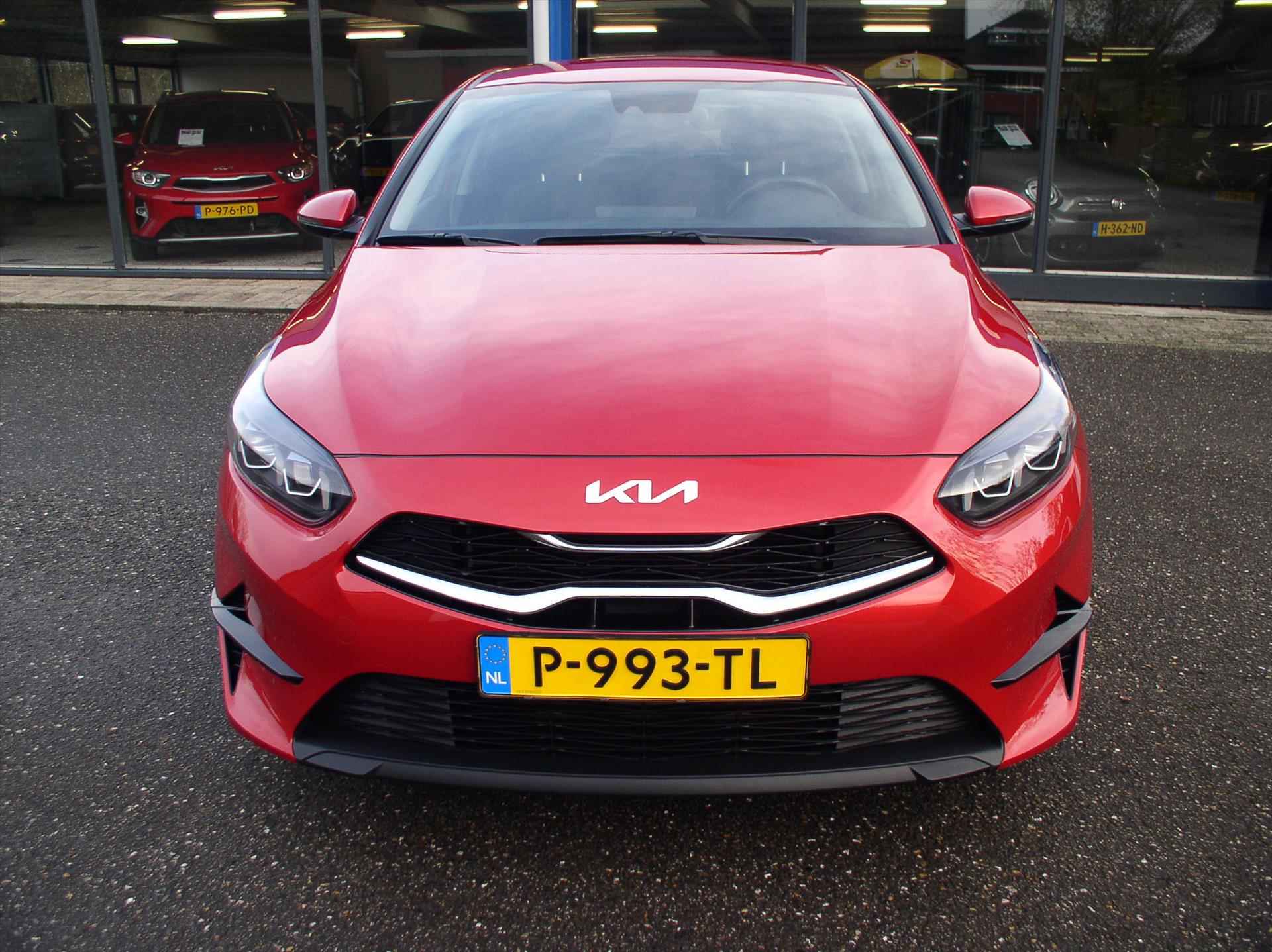 Kia Ceed 5 DRS 1.0 T-GDI 120PK DYNAMIC-LINE NIEUW MODEL NAV ECC LMV CAMERA PDC RIJKLAARPRIJS - 13/16