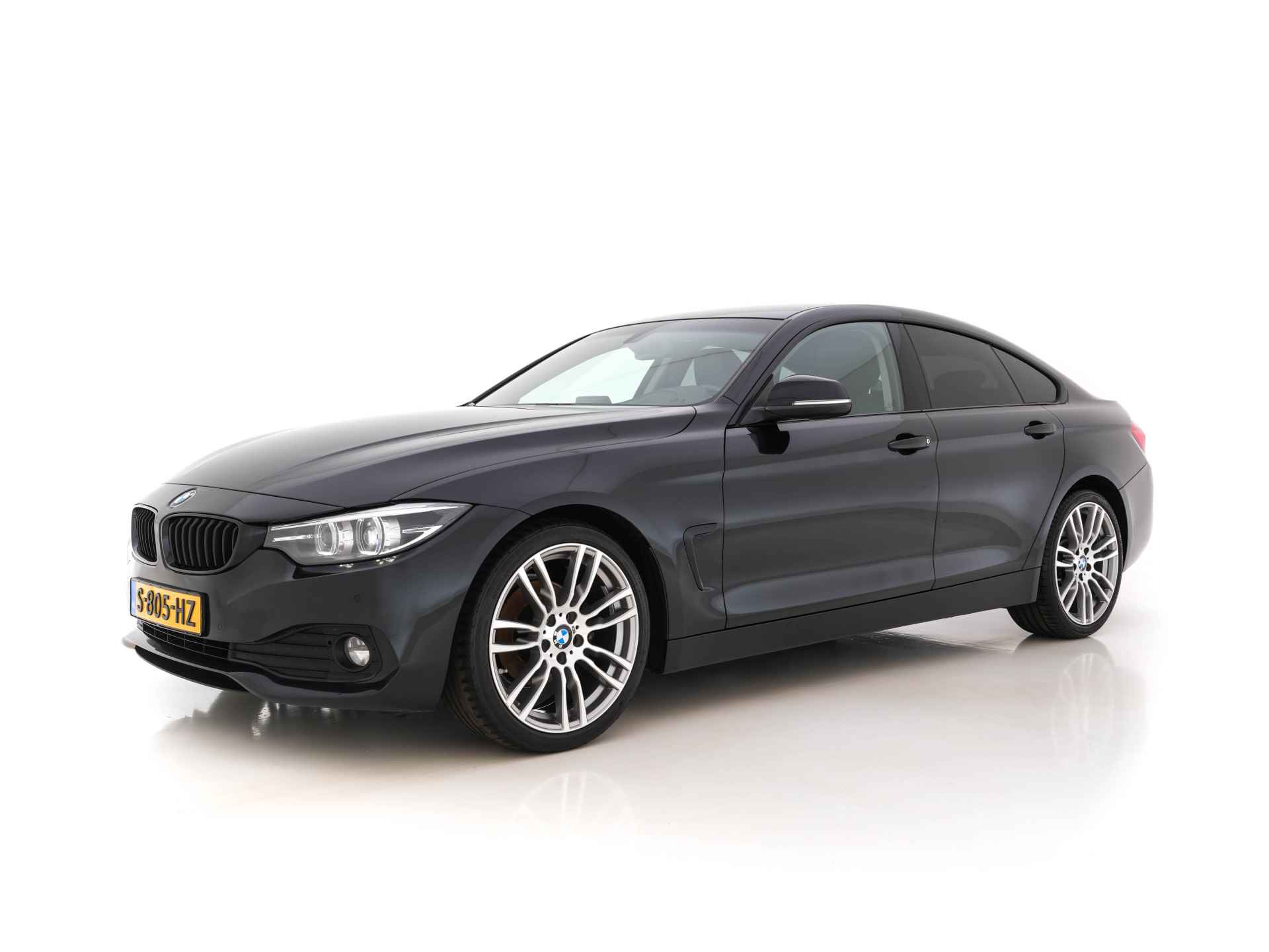 BMW 4 Serie Gran Coupé 418d High Executive *VOLLEDER | LED-LIGHTS | NAVI-FULLMAP | ECC | PDC | CRUISE | SPORT-SEATS | 19''ALU* - 3/33