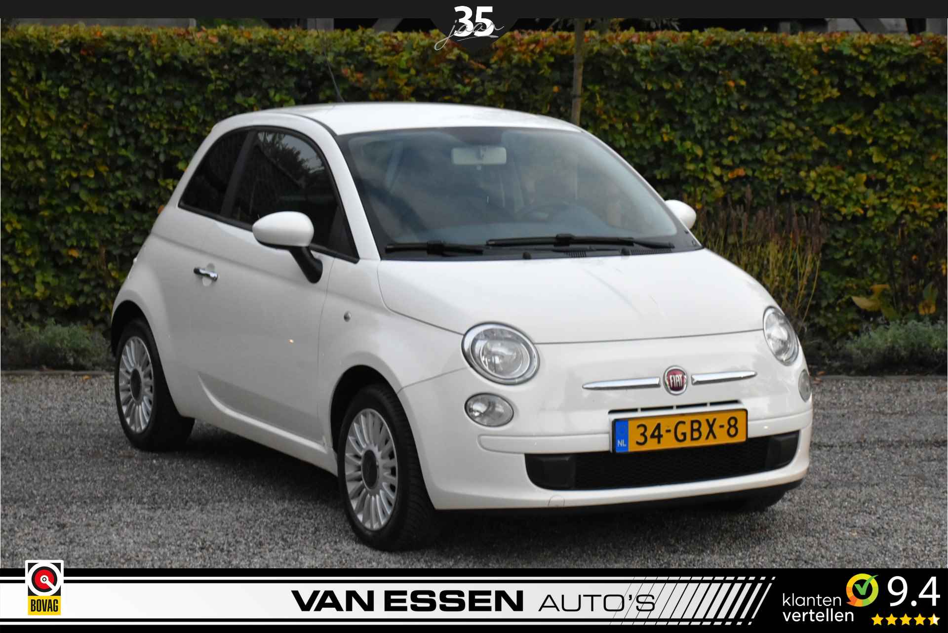 Fiat 500 1.4 16V Sport Airco 6-Bak Nieuwe APK NL-Auto! - 4/19