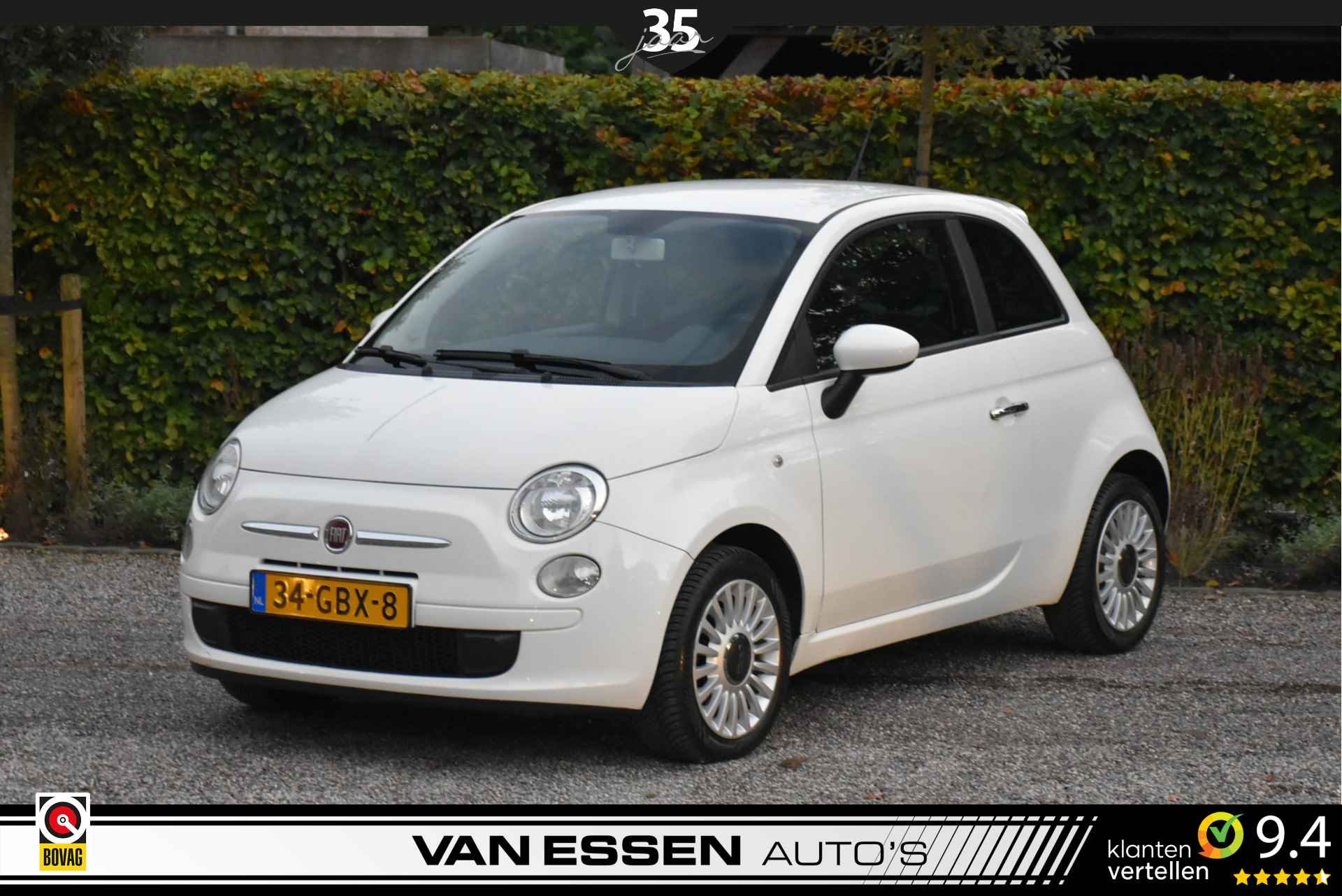 Fiat 500 1.4 16V Sport Airco 6-Bak Nieuwe APK NL-Auto! - 5/19