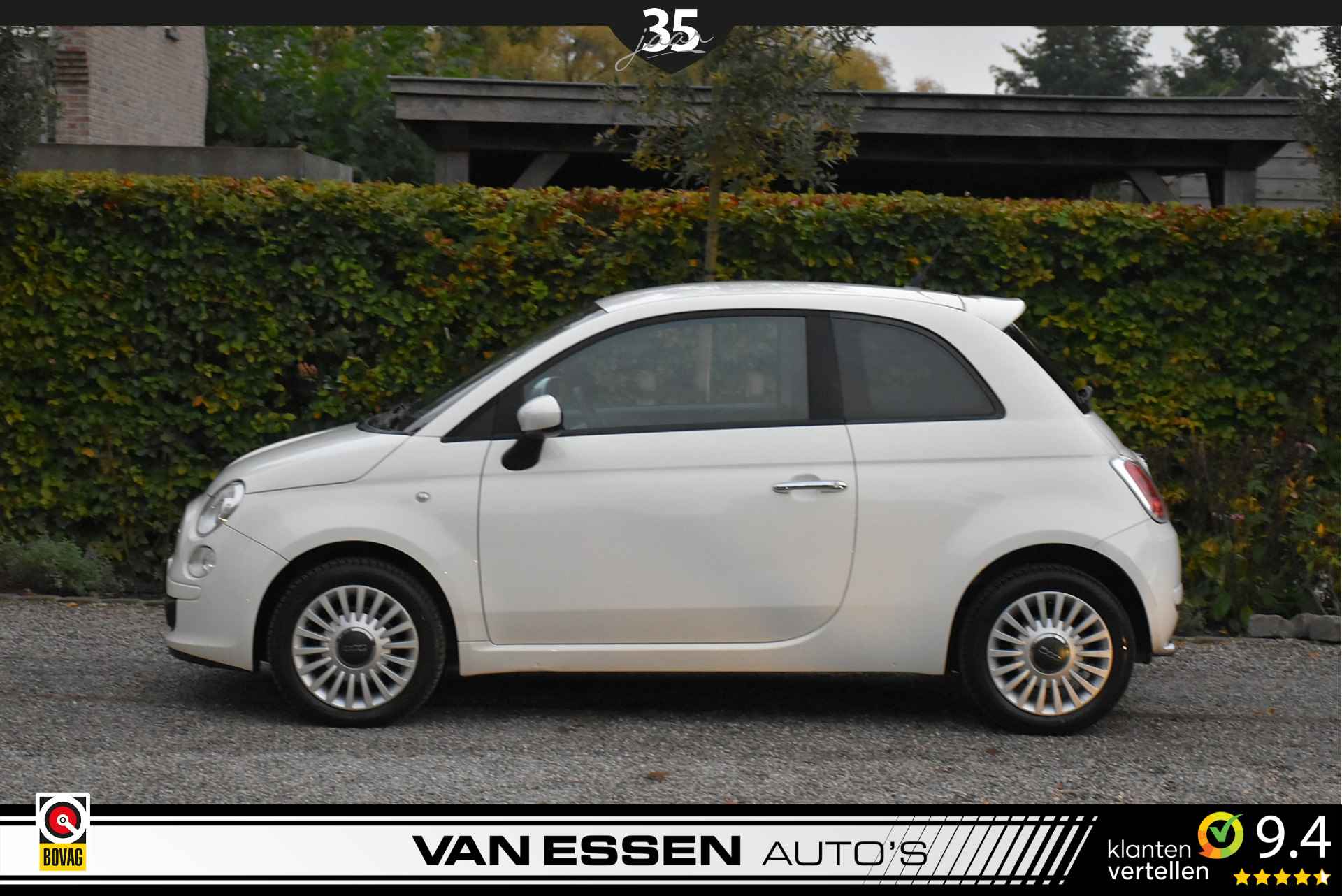 Fiat 500 1.4 16V Sport Airco 6-Bak Nieuwe APK NL-Auto! - 9/19