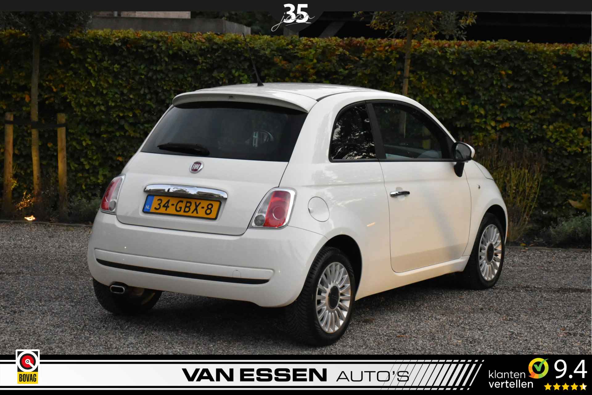 Fiat 500 1.4 16V Sport Airco 6-Bak Nieuwe APK NL-Auto! - 16/19