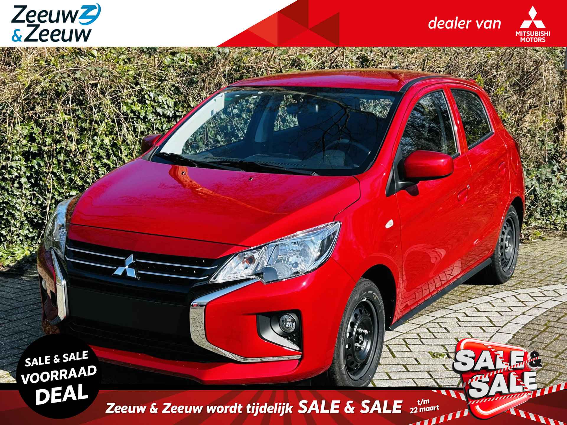 Mitsubishi Space Star 1.2 Connect+ | € 2500 ,- VOORRAAD KORTING! | ,  7 inch multimediasysteem | Bluetooth | USB aansluiting | Licht- en regensensor | DAB radio | Airco |