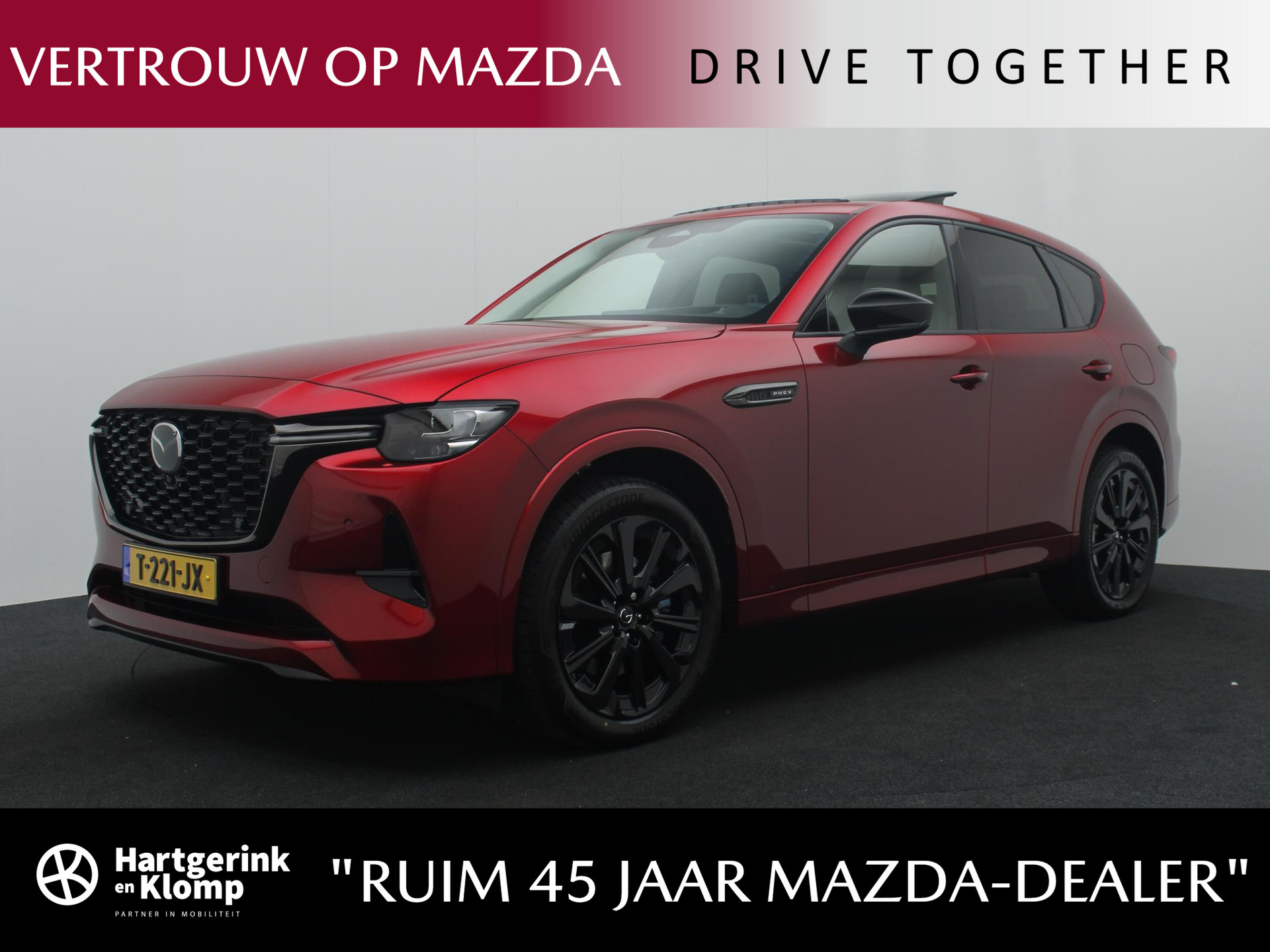 Mazda CX-60 2.5 E-SKYACTIV PHEV Homura 4WD automaat | Panorama Pack | Convenience & Sound Pack | Driver Assistance Pack | demo voordeel