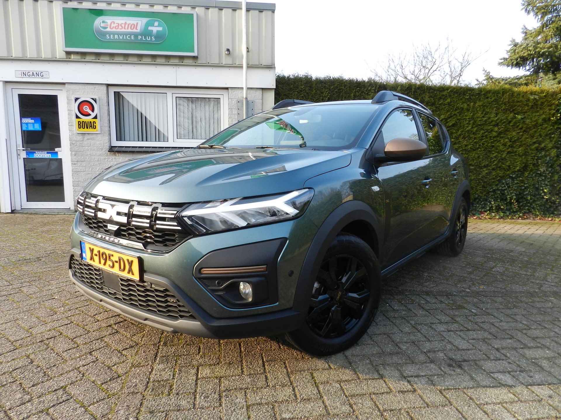 Dacia Sandero Stepway 1.0 TCe 100 ECO-G Up&Go - Cruise Control - Navigatie - AppleCarPlay/Android Auto - Park.Camera - Park.sens - Dodehoek detectie - Dealer Onderhouden - Orig.NL + NAP - Full LED koplampen - Climate Control - BTW AUTO - 23/27