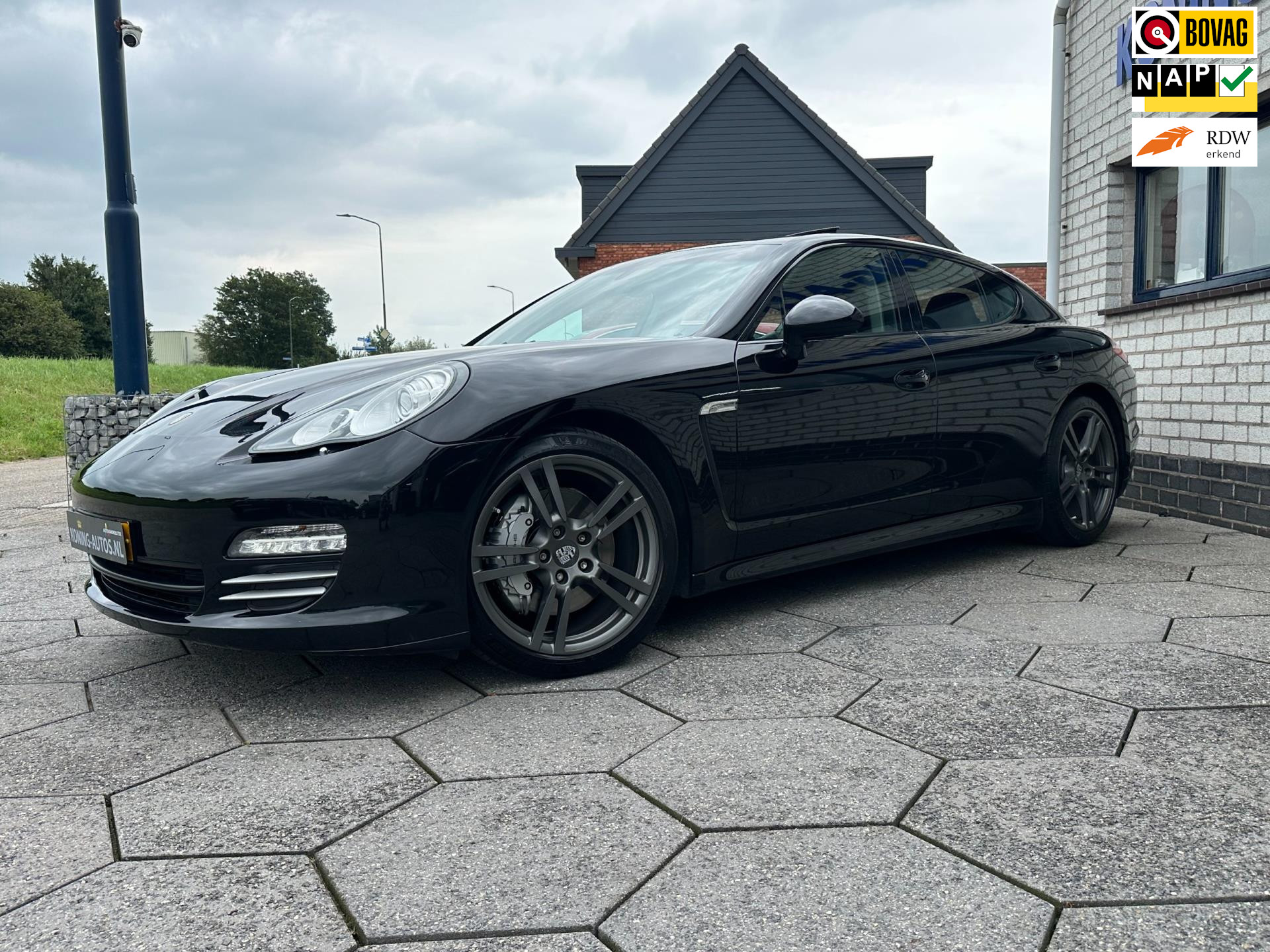 Porsche Panamera 4.8 4S|V8|Schuifdak|StoelV|Nieuwstaat|400PK|AUT7