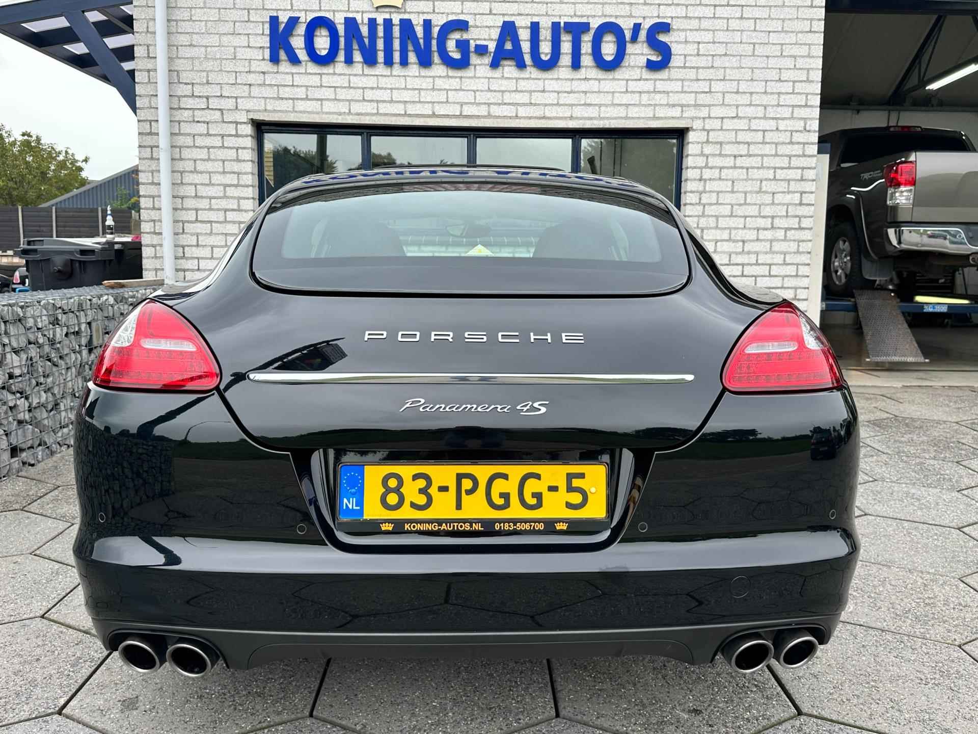 Porsche Panamera 4.8 4S|V8|Schuifdak|StoelV|Nieuwstaat|400PK|AUT7 - 5/35