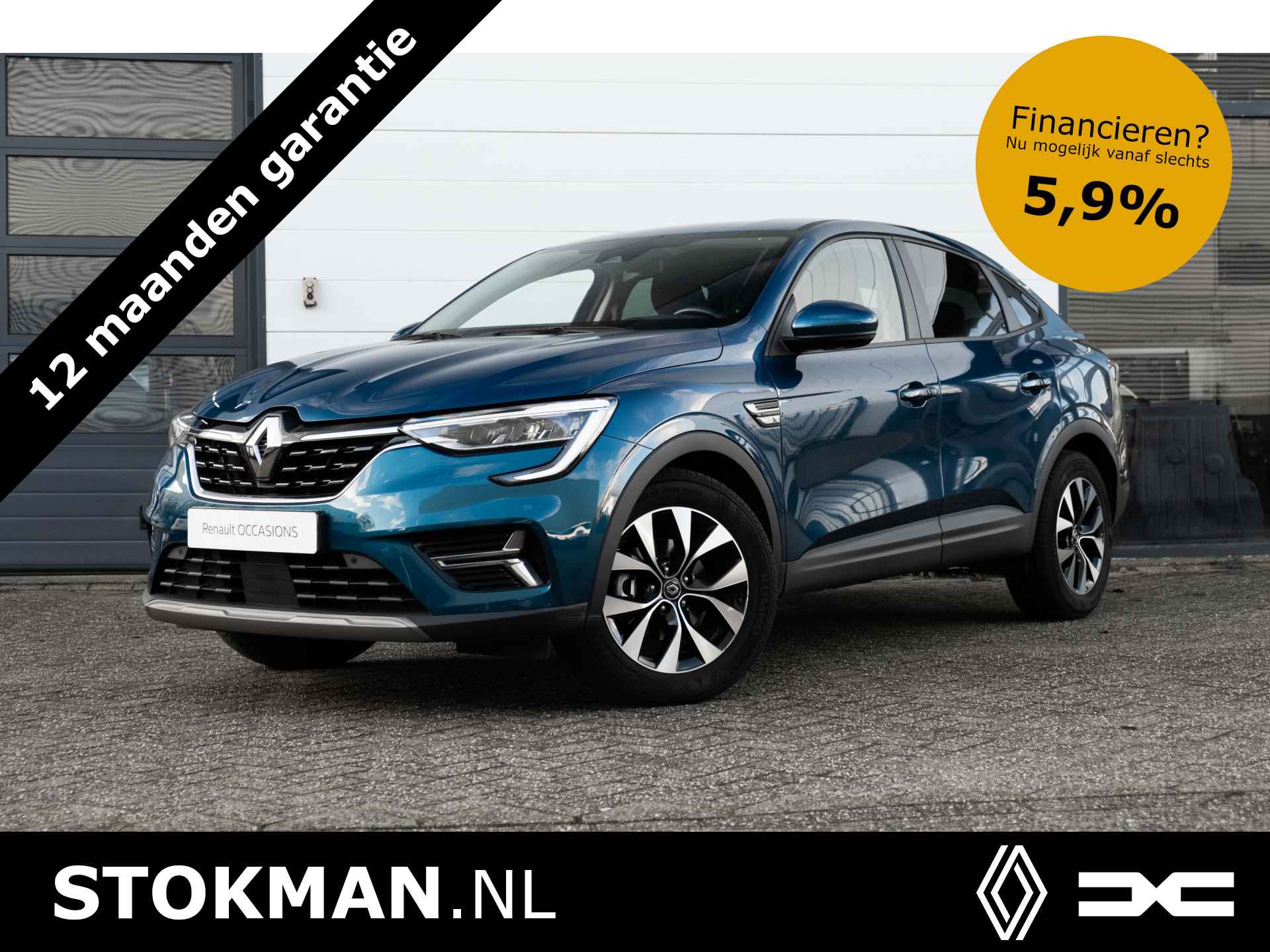 Renault Arkana 1.6 E-Tech hybrid 145 EVOLUTION | Camera achter | Bestuurdersstoel elektrisch bedienbaar | ECC | | incl. Bovag rijklaarpakket met 12 maanden garantie - 1/57