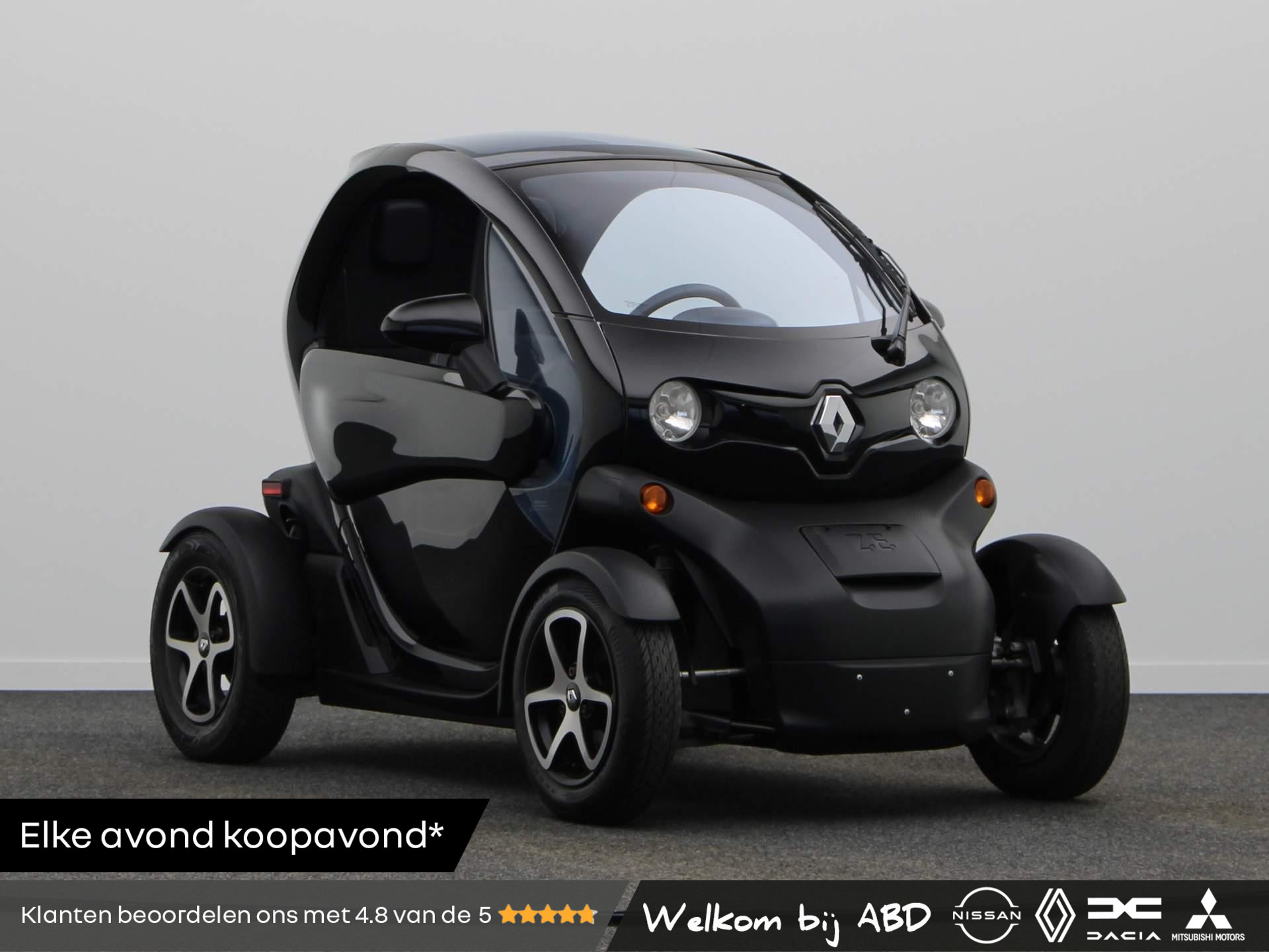 Renault Twizy Intens (incl Accu) | 80km/u | 1e eigenaar | Volledig dealer onderhouden | Panoramisch dak |