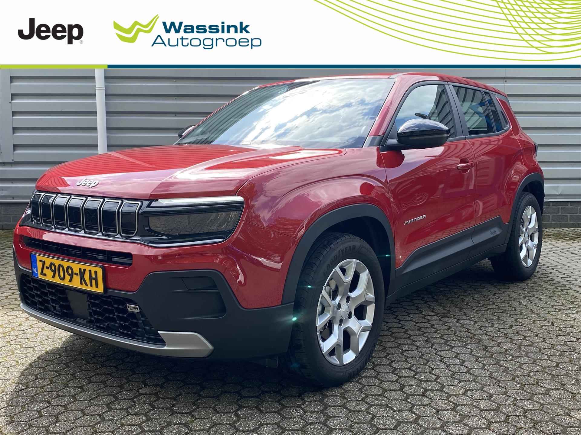 Jeep Avenger 1.2 Turbo 100pk | Navigatie | Climate control | Adaptieve Cruise Control | Parkeersensoren | - 1/32