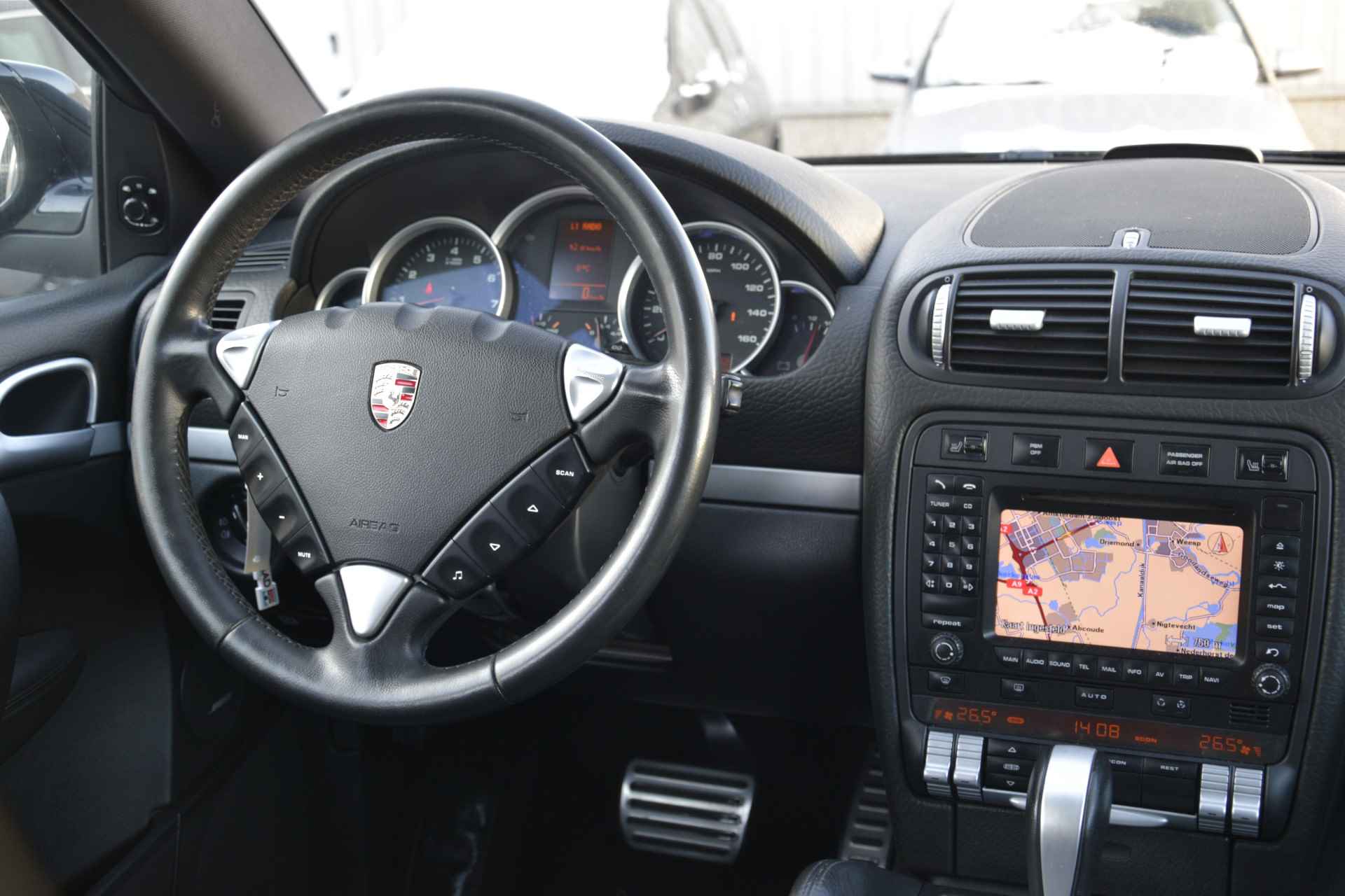 Porsche Cayenne 4.8 S Automaat | Memory seat | Navigatie | Leer | Stoel en stuurverwarming | Schuifdak | - 18/39