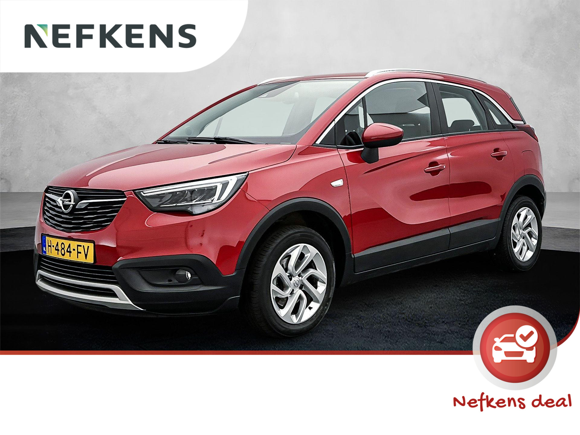 Opel Crossland X SUV Innovation 110 pk | Navigatie | Parkeersensoren Achter | LED Koplampen | Lederen Stuurwiel | Trekhaak | DAB Ontvanger | Start/Stop Systeem | Climate Control | Cruise Control | 16" Lichtmetalen Velgen | Apple Carplay/Android Auto |