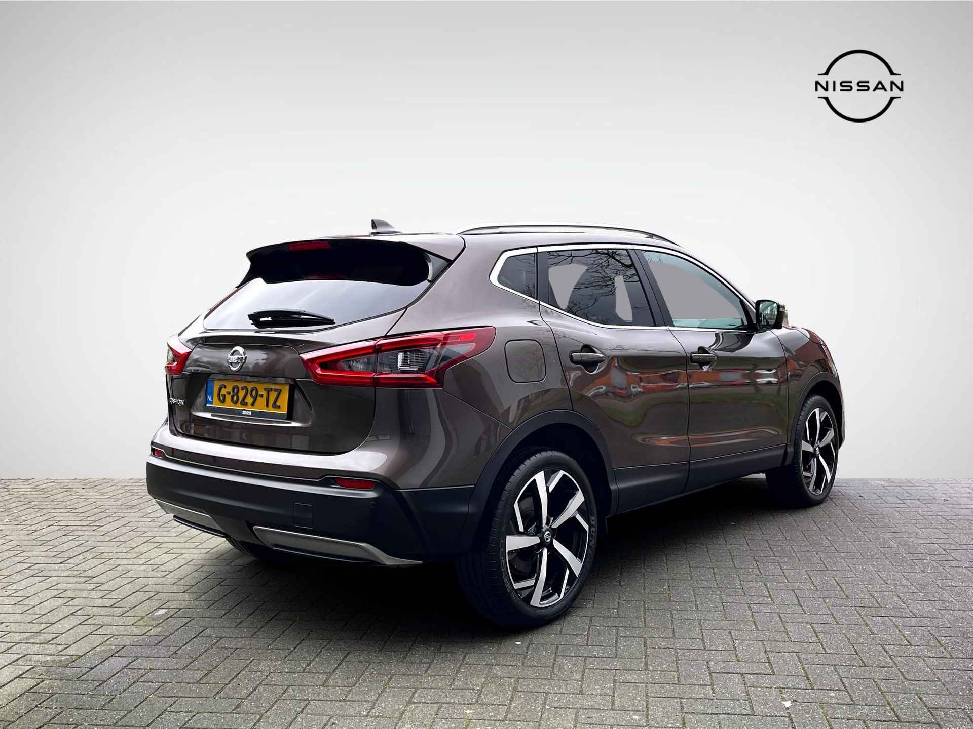 Nissan Qashqai 1.3 DIG-T Tekna | Panoramadak | Apple Carplay/Android Auto | Adapt. Cruise Control | 360° Camera | LED Koplampen | Stoelverwarming | Rijklaarprijs! - 4/26