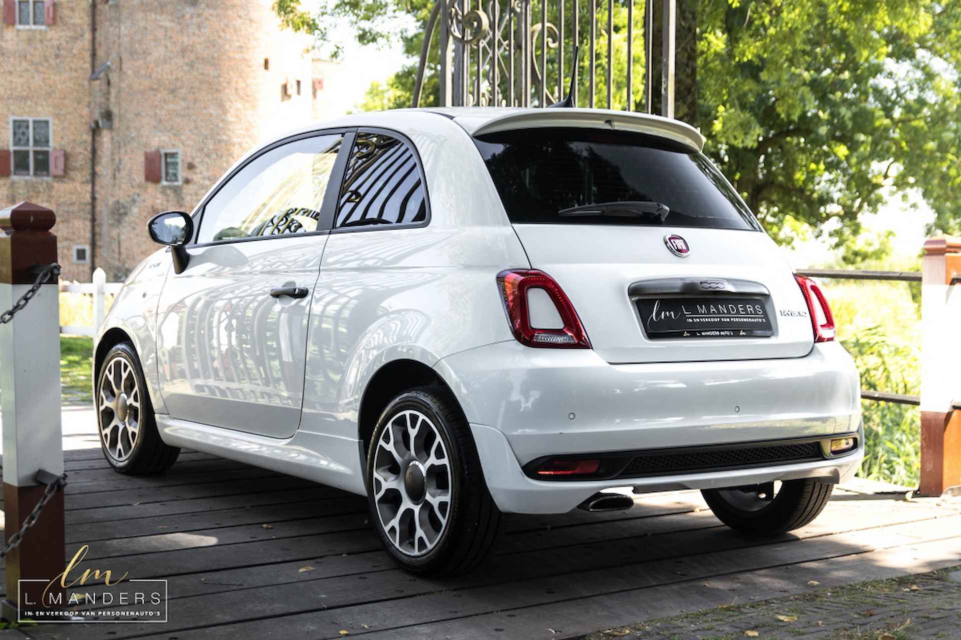 Fiat 500 1.0 Hybrid Sport 2021 Wit | Panoramadak | Leder | Benzine - 2/21