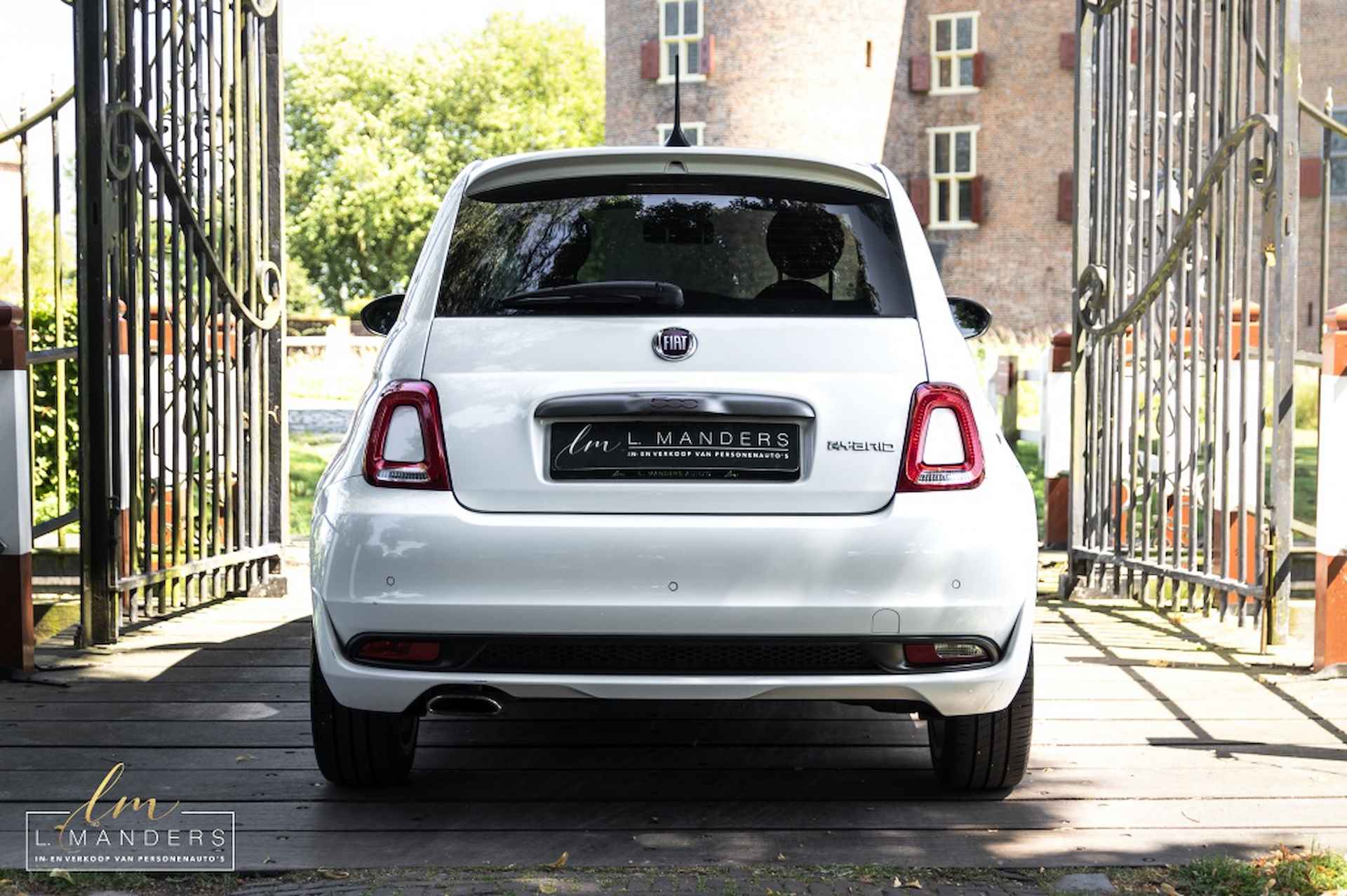 Fiat 500 1.0 Hybrid Sport 2021 Wit | Panoramadak | Leder | Benzine - 9/21