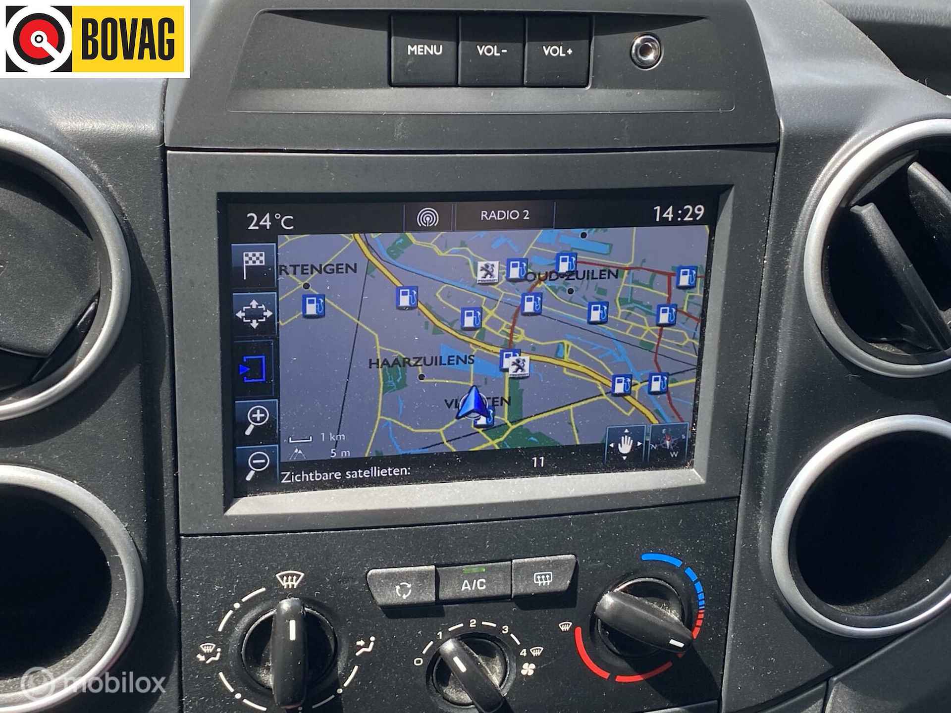 Peugeot Partner Tepee 1.2 PureTech Allure 110 pk navigatie en airco PDC Carplay Mirror link - 8/35