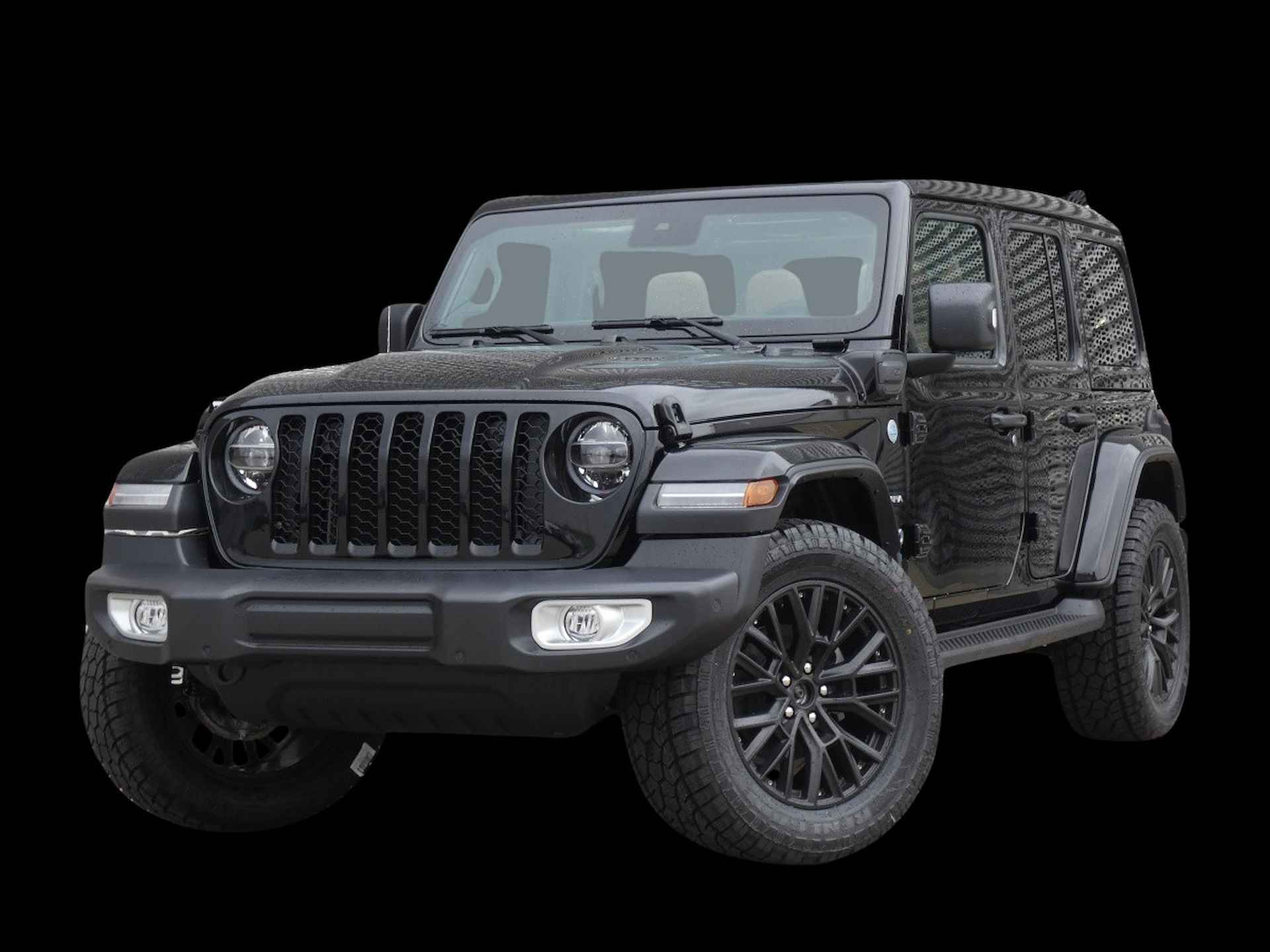 Jeep Wrangler Unlimited 4xe 380 Sahara CABRIO & BRUIN LEER & 20 INCH ! SPECIAL EDITION ! - 3/39